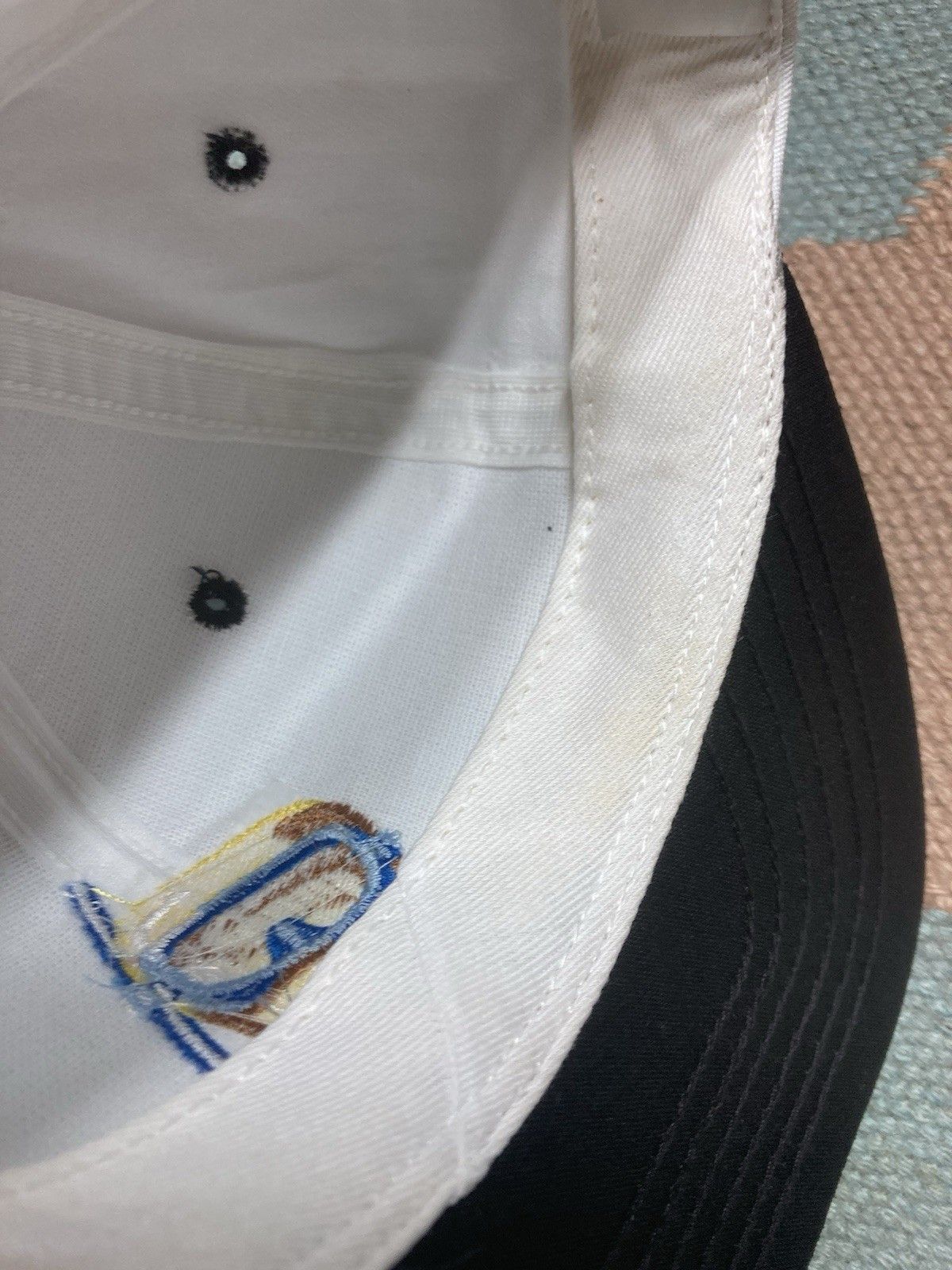 New Era × Vintage SnapBack hat cap dupont basis gold scuba snorkel made USA Size ONE SIZE - 7 Thumbnail