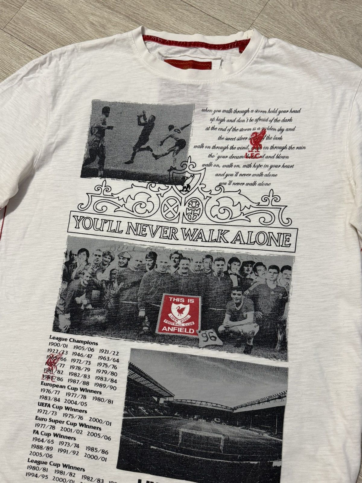 Vintage 🔷Vintage Liverpool Official T-shirt🔷 Size US L / EU 52-54 / 3 - 3 Thumbnail