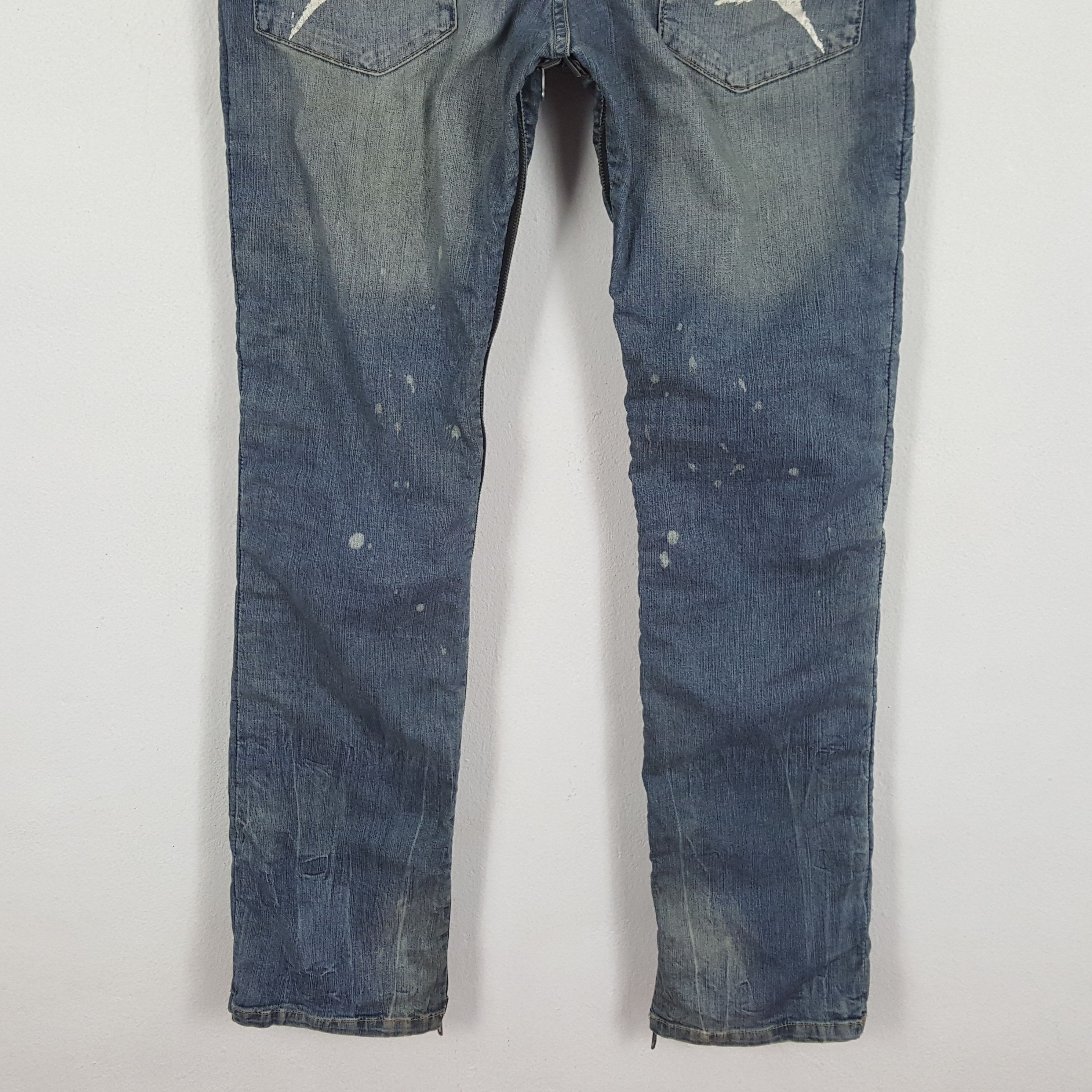 Japanese Brand × PPFM PPFM ANARCHY 2 Design Style Fashion Rare Jeans Size US 34 / EU 50 - 3 Thumbnail