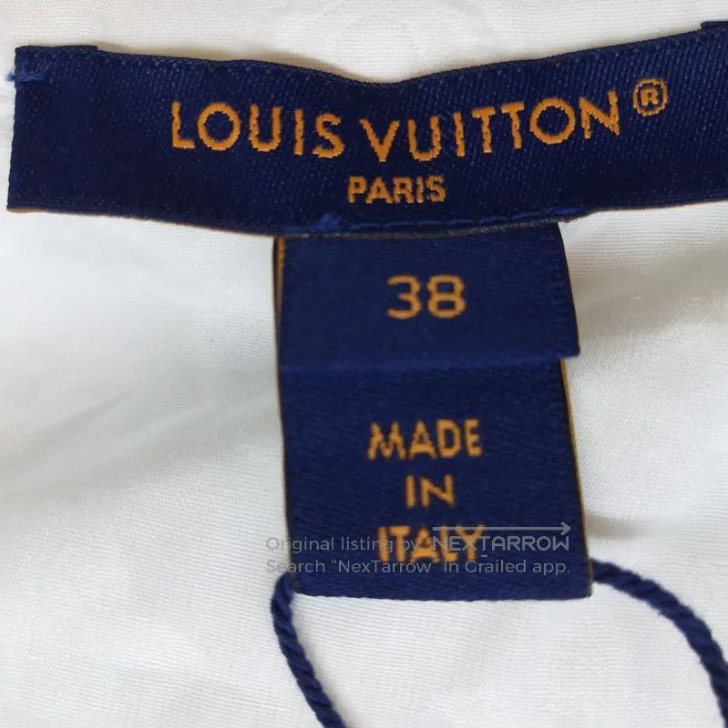 Louis Vuitton Louis Vuitton White Cotton Printed Top. Size US S / EU 44-46 / 1 - 7 Thumbnail