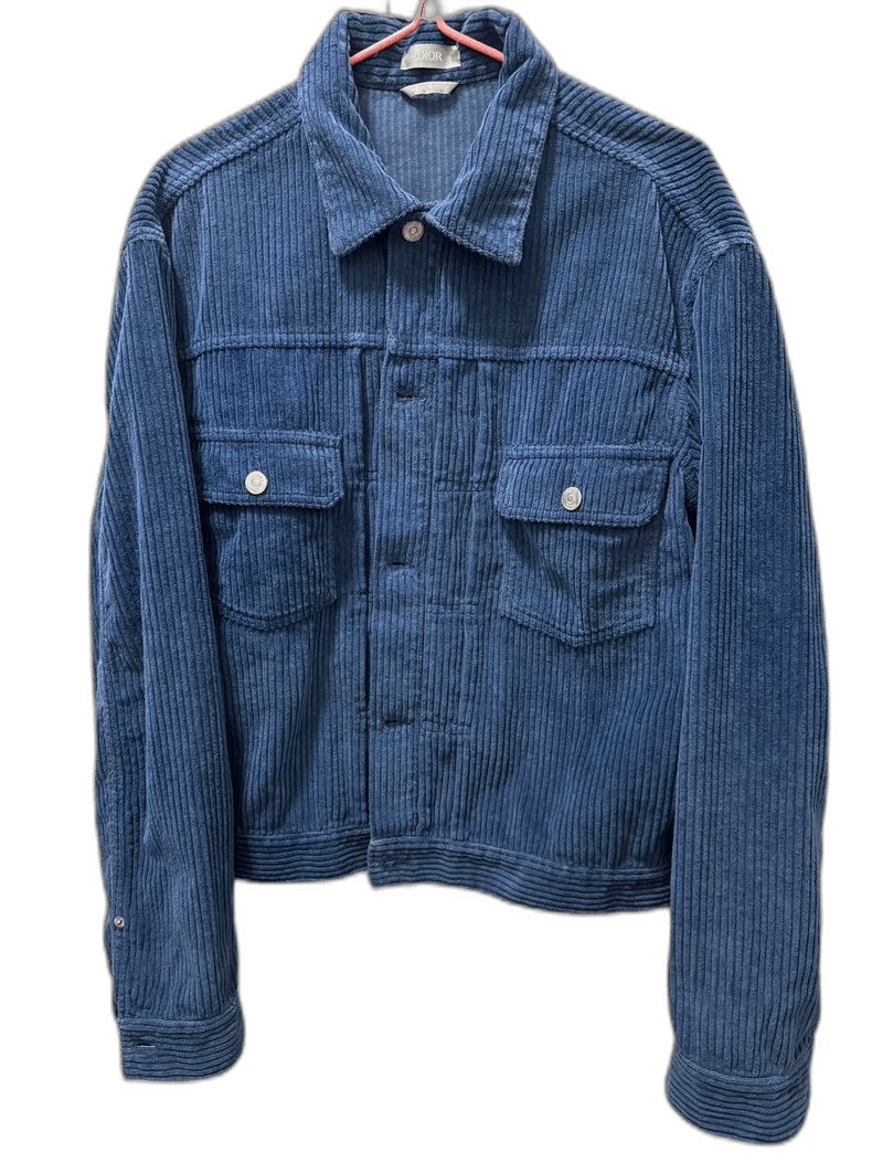 Dior Dior Corduroy Denim Jacket Size 48 Size US L / EU 52-54 / 3 - 1 Thumbnail