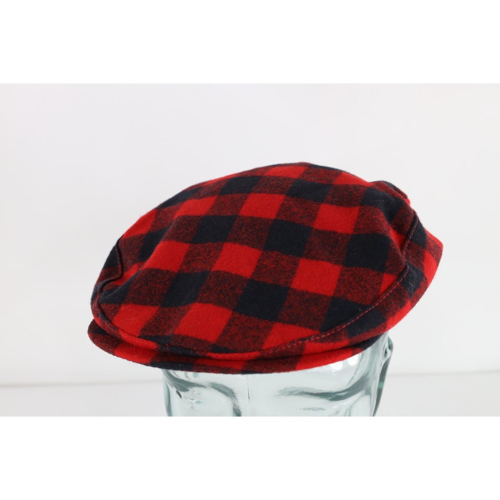 Pendleton Vintage 70s Pendleton Virgin Wool Newsboy Cabbie Hat Cap Size ONE SIZE - 1 Thumbnail