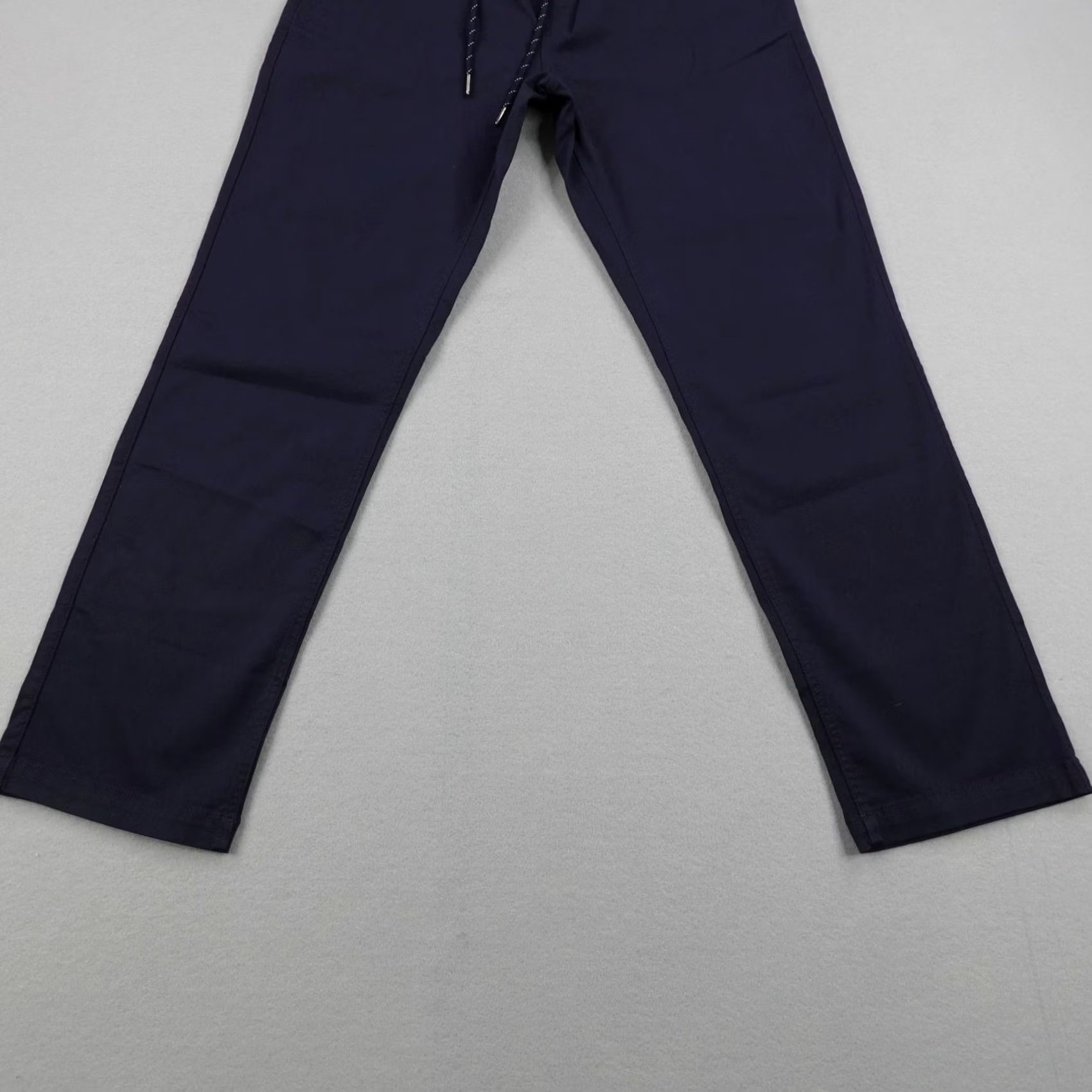 Quince Quince Pants Mens Large Blue Chino Drawstring Organic Cotton Blend Weekend NEW Size US 33 - 3 Thumbnail