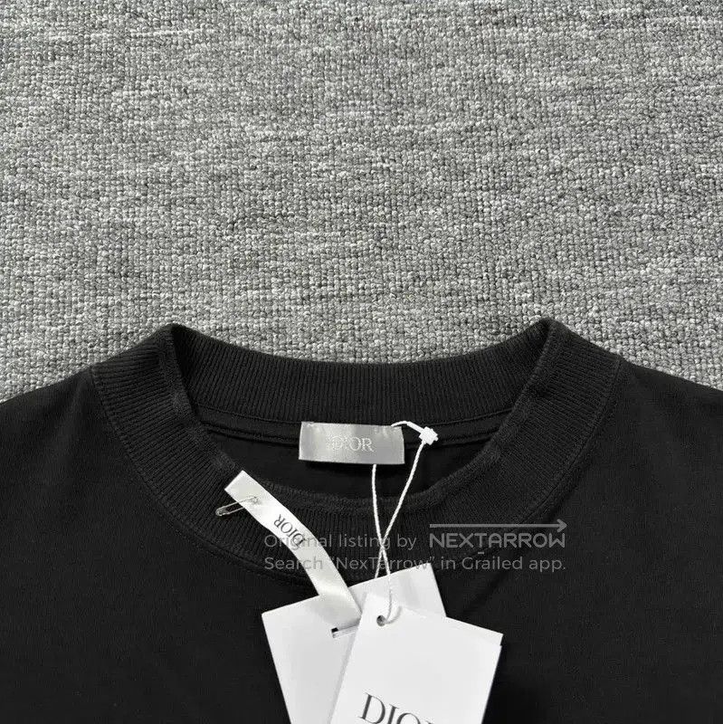 Dior Dior Black Cotton Men's T-Shirt . Size US L / EU 52-54 / 3 - 3 Thumbnail