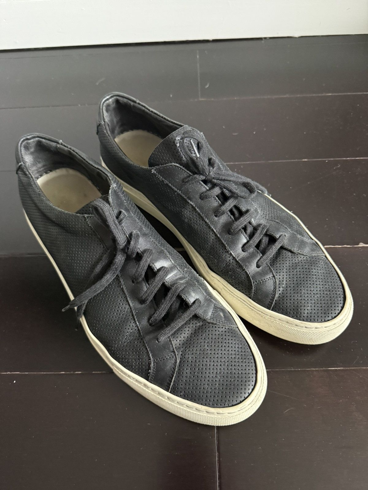 Common Projects Common Projects Achilles Low Perforated Size US 12 / EU 45 - 1 Thumbnail
