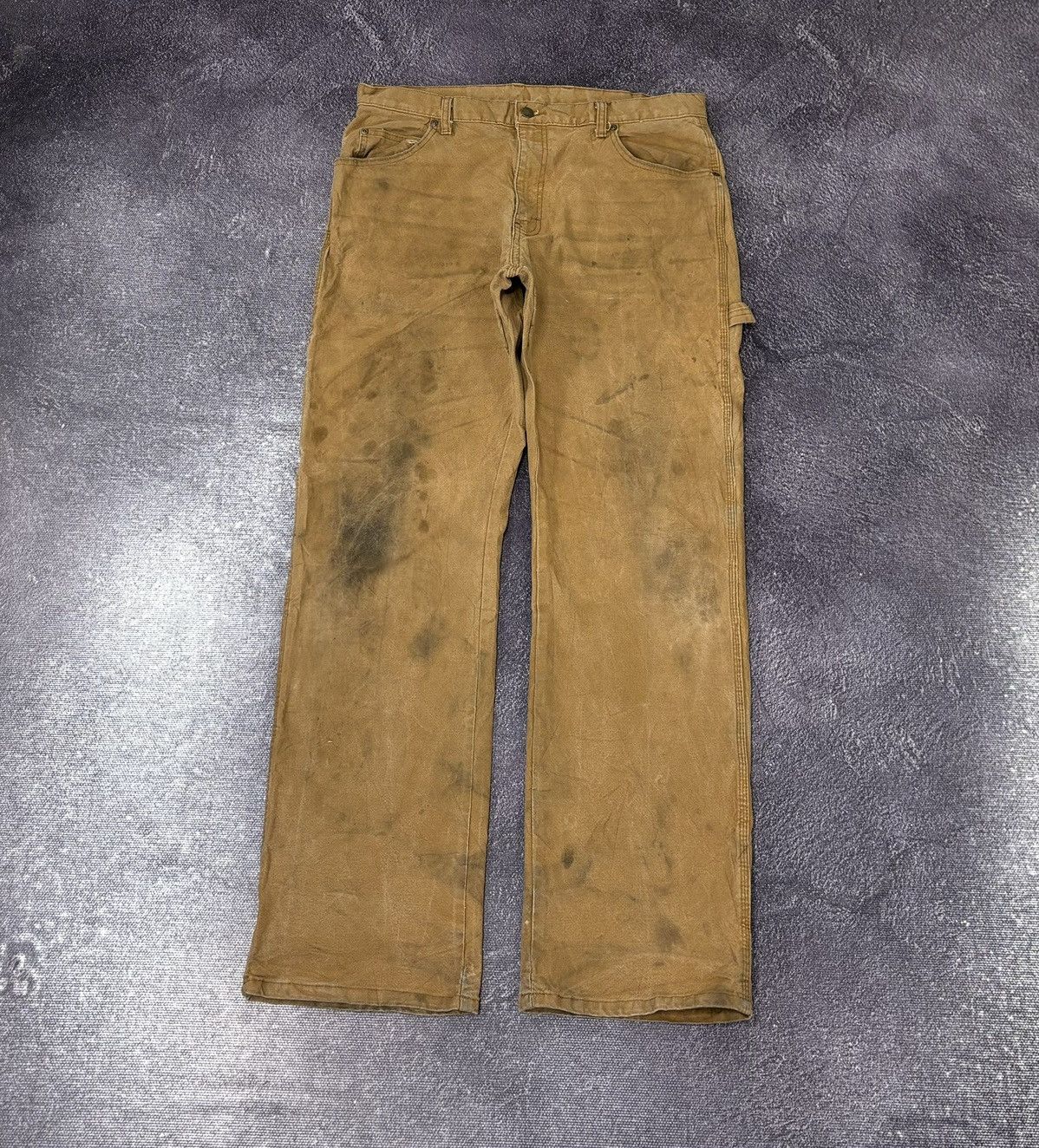 Dickies Vintage Dickies Y2K Distressed Work Hype Baggy Pants Size US 34 / EU 50 - 2 Thumbnail