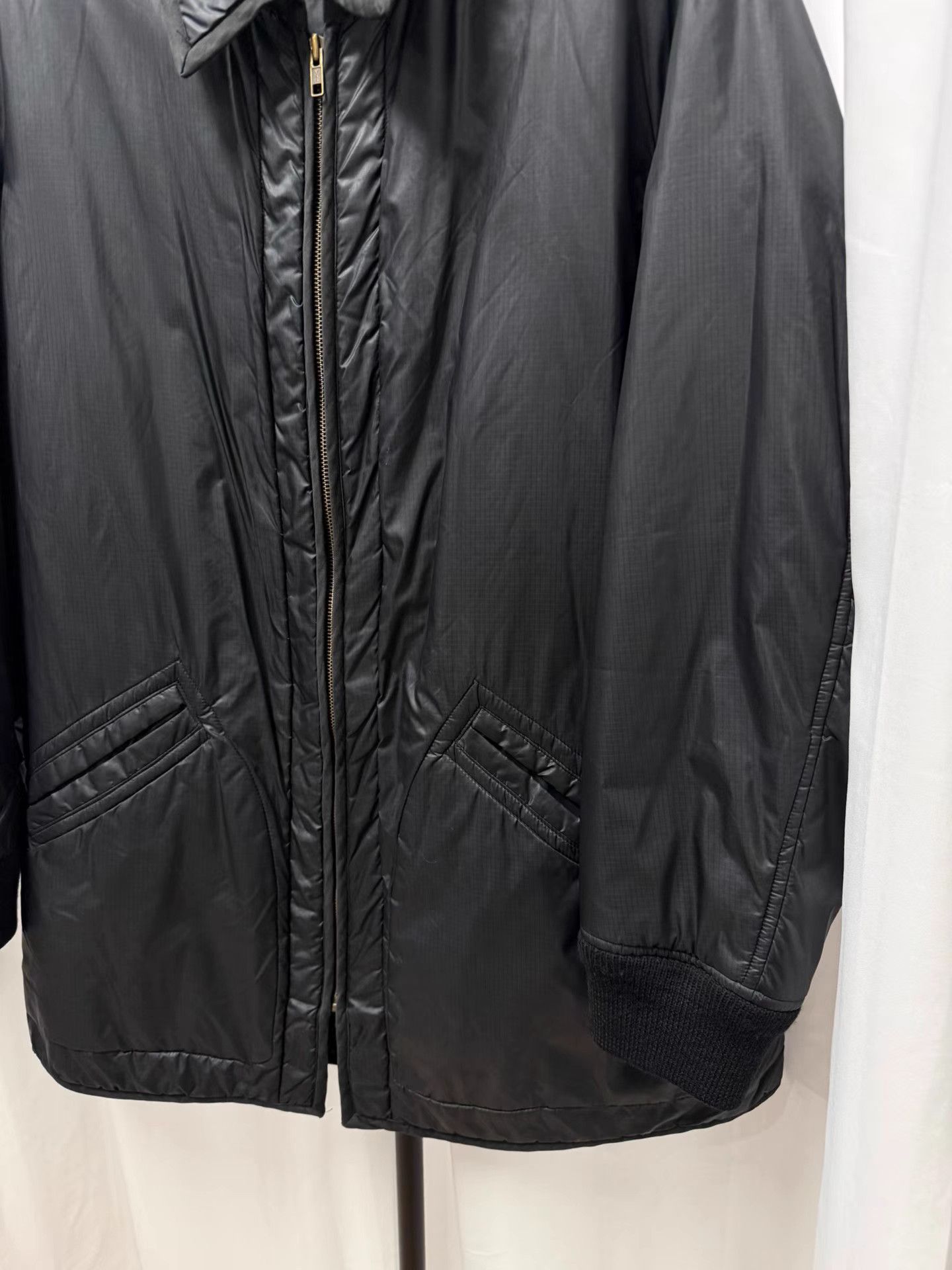 Yohji Yamamoto Yohji Yamamoto Y's for men Waxed Cotton Padded Jacket K20 Size US L / EU 52-54 / 3 - 4 Thumbnail