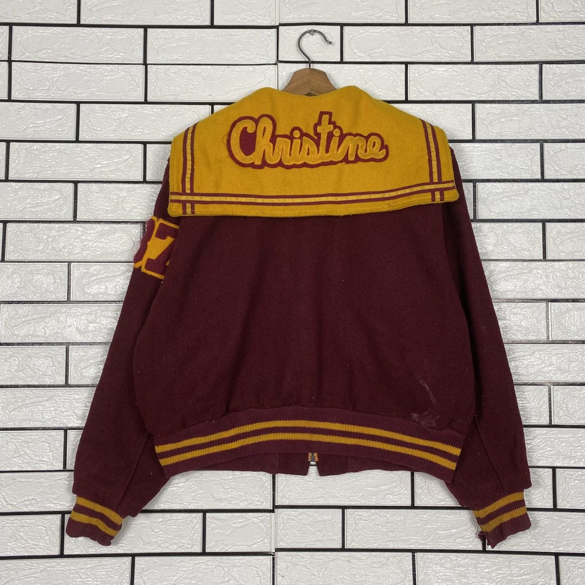 Vintage Vintage Wool Bomber Jacket Butwins St Paul Big Logo Size US M / EU 48-50 / 2 - 9 Thumbnail