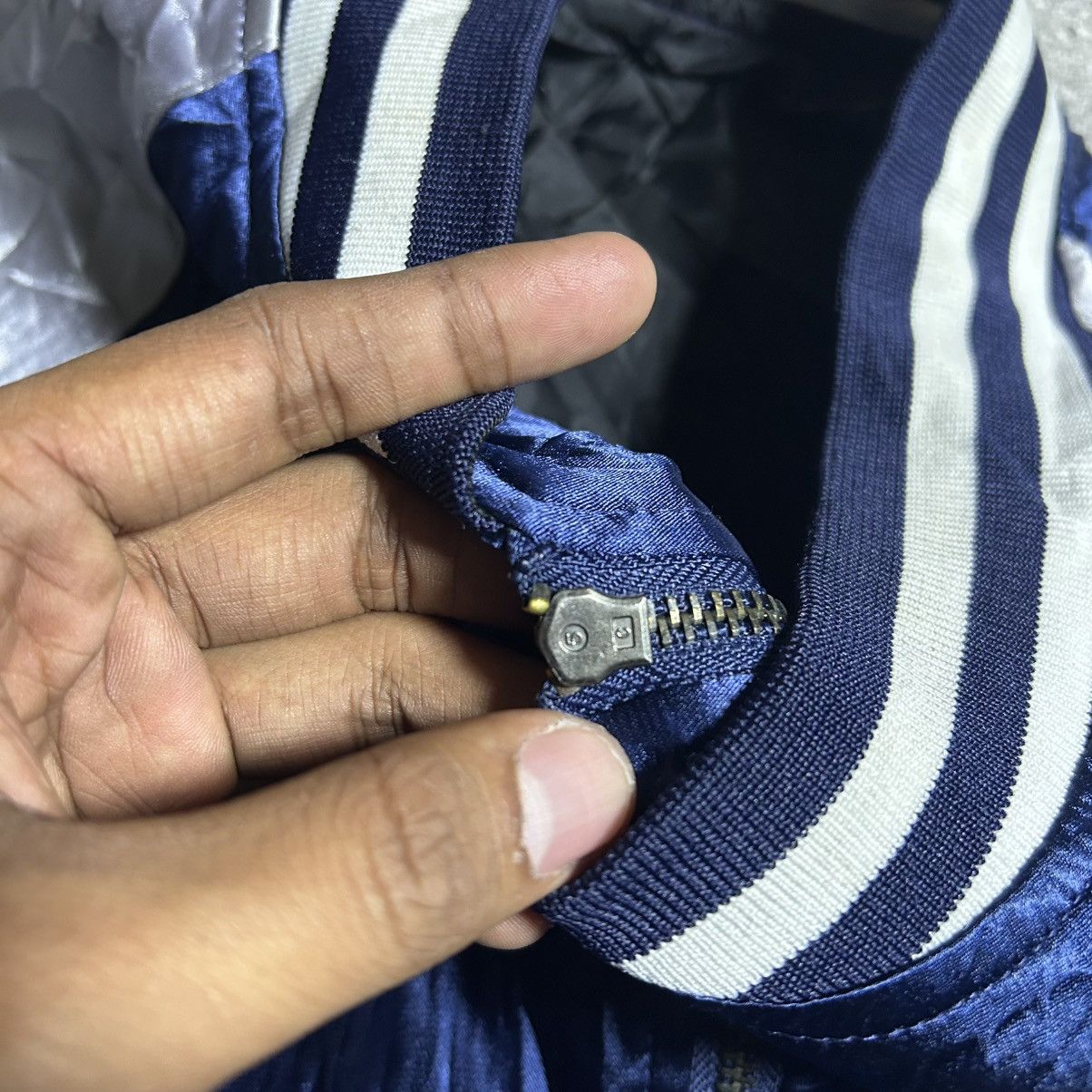Japanese Brand Vintage Bombers Jacket Sukajan BANMABAO Size US L / EU 52-54 / 3 - 14 Thumbnail