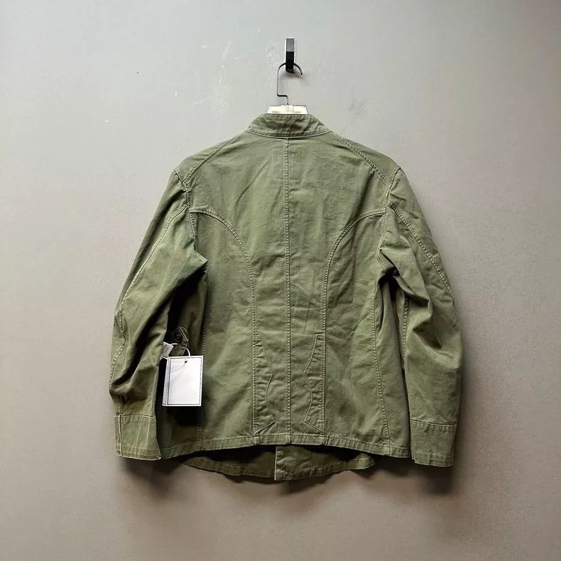 Visvim Green Fishtail Shirt Jacket Size One-2506