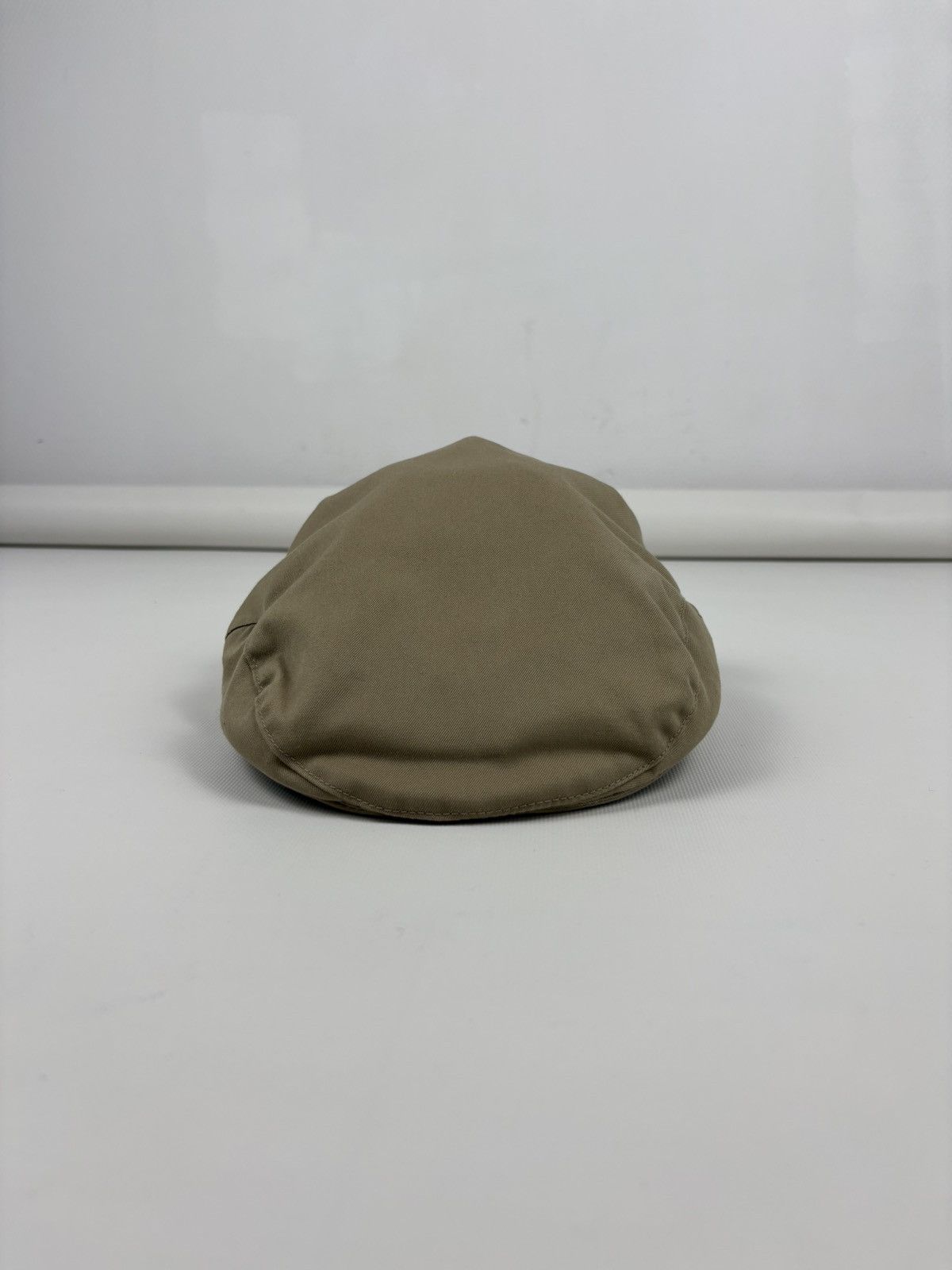 Burberry Rare 90's Burbeerry's Nova Check Lining Tan Plaid Flat Newsboy Cap Visor Driver Hat Size ONE SIZE - 5 Thumbnail