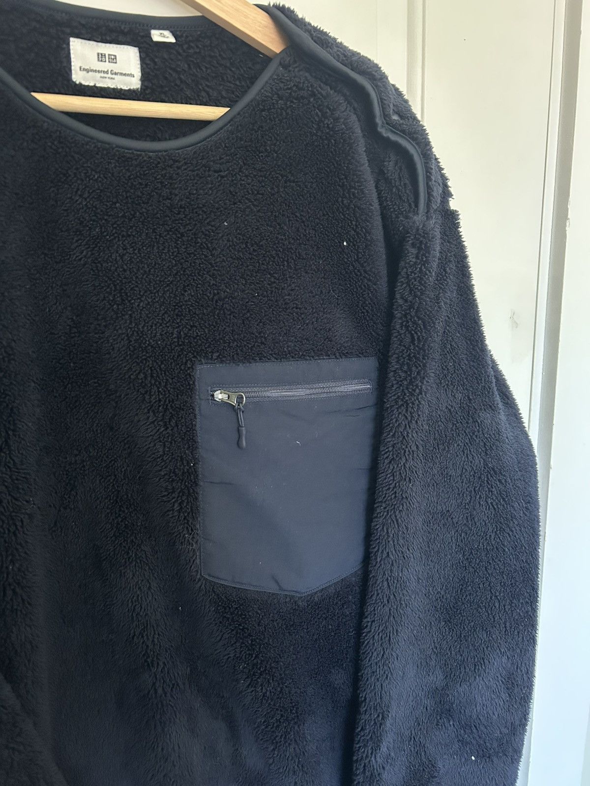 Engineered Garments × Uniqlo Uniqlo/Engineered Garments Fleece pullover Size US XL / EU 56 / 4 - 2 Thumbnail