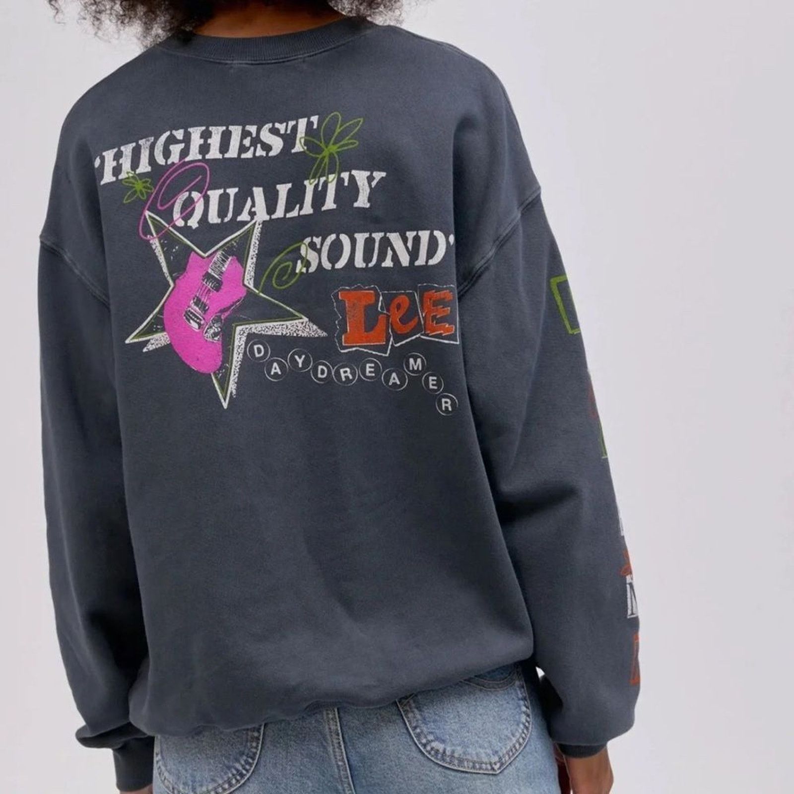 Daydreamer LEE x DAYDREAMER Highest Quality Sound BF Crewneck Size L Size L / US 10 / IT 46 - 3 Thumbnail