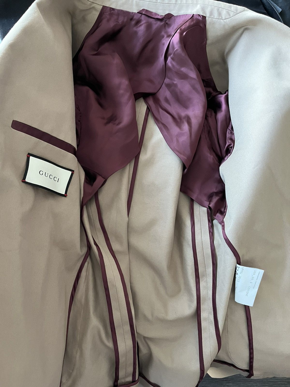 Gucci $3k Value Gucci SuperRunway 2015-16 Runway Celebrity Blazer Size 46S - 16 Thumbnail