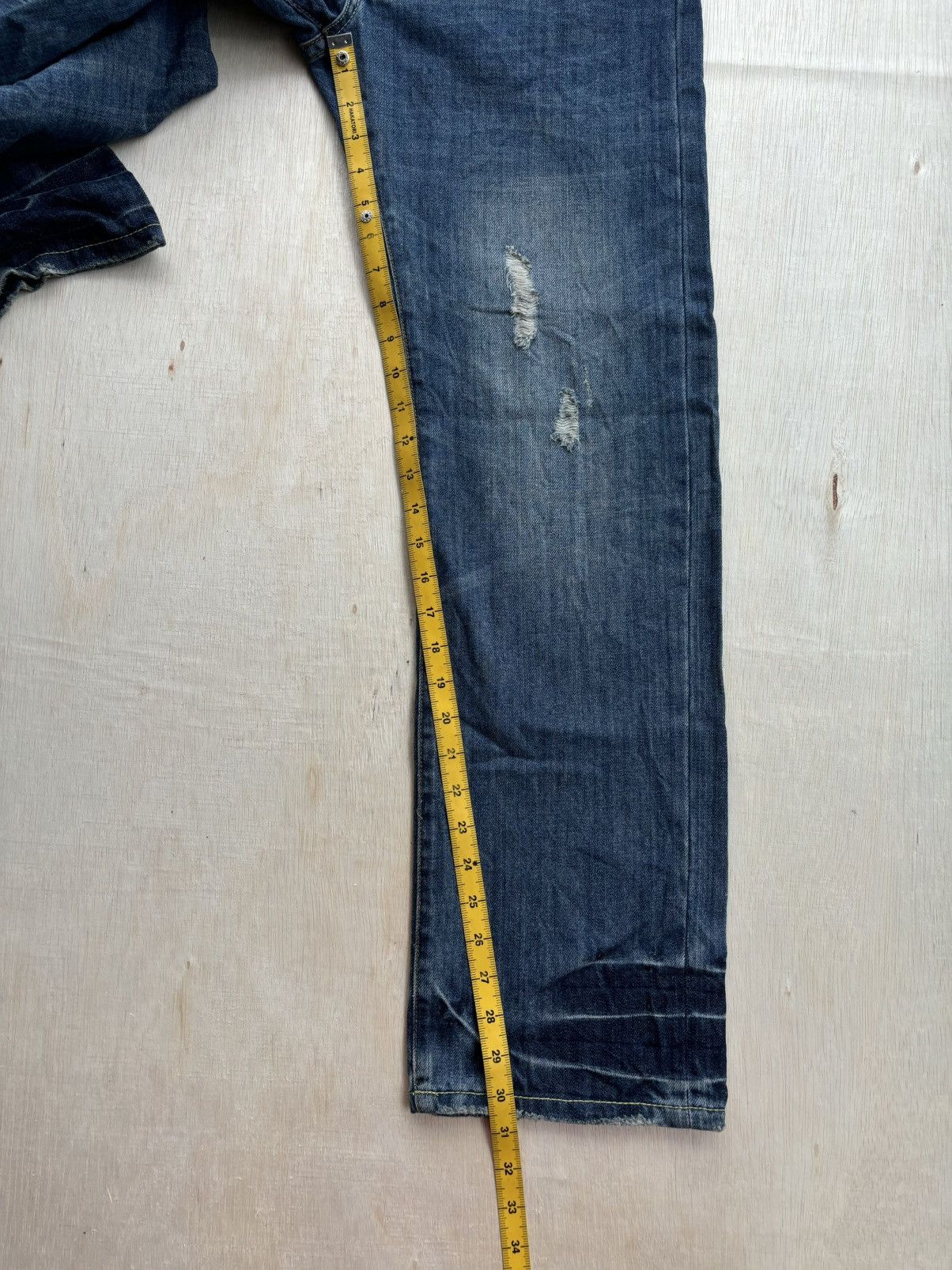 Hysteric Glamour × If Six Was Nine × Japanese Brand Vintage Abercrombie&Fitch Denim Jeans Size US 30 / EU 46 - 13 Thumbnail