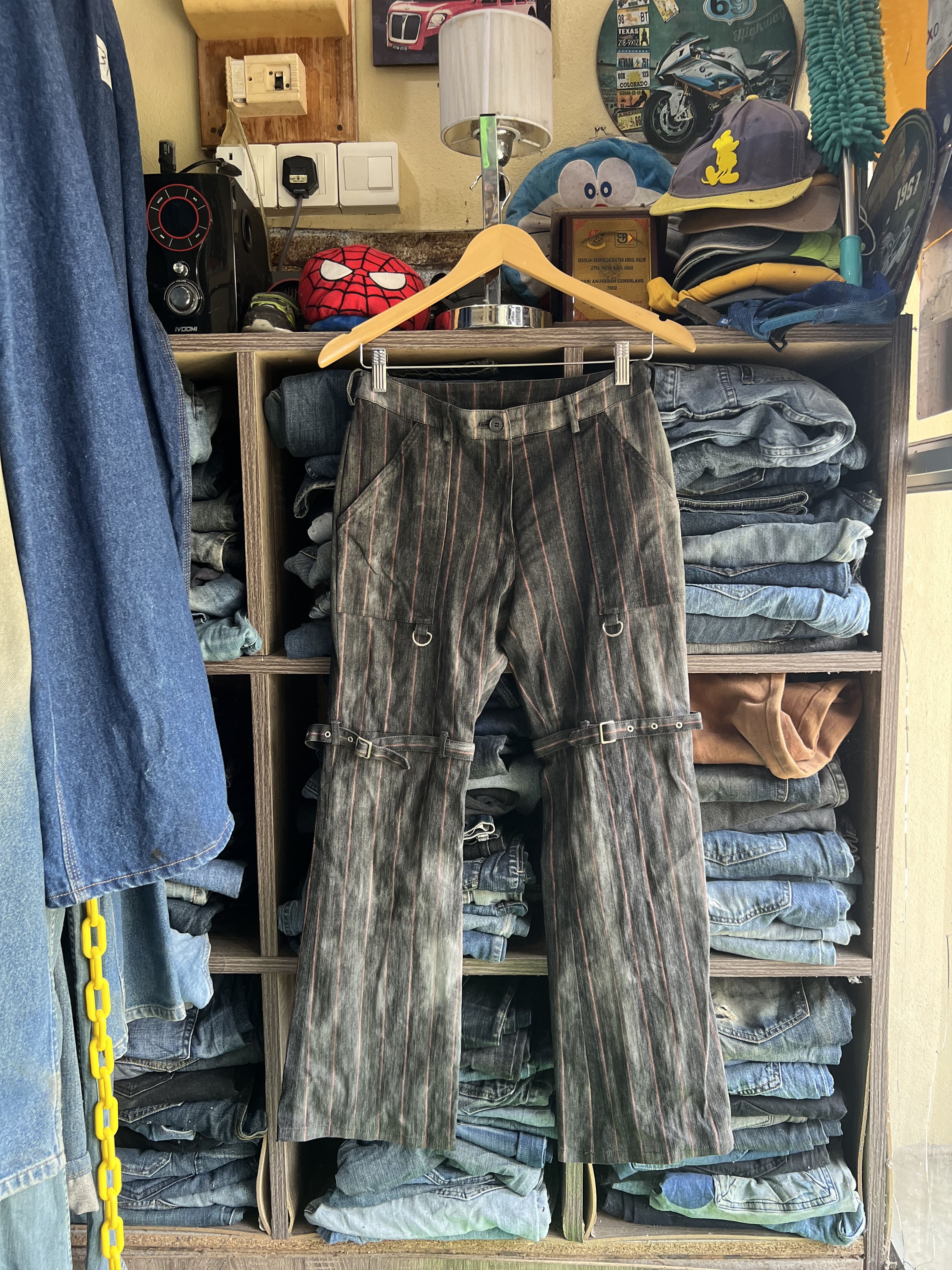 Japanese Brand 🔥Sun Faded Caravan Punk Seditionaries Bondage Pant Size US 28 / EU 44 - 13 Thumbnail