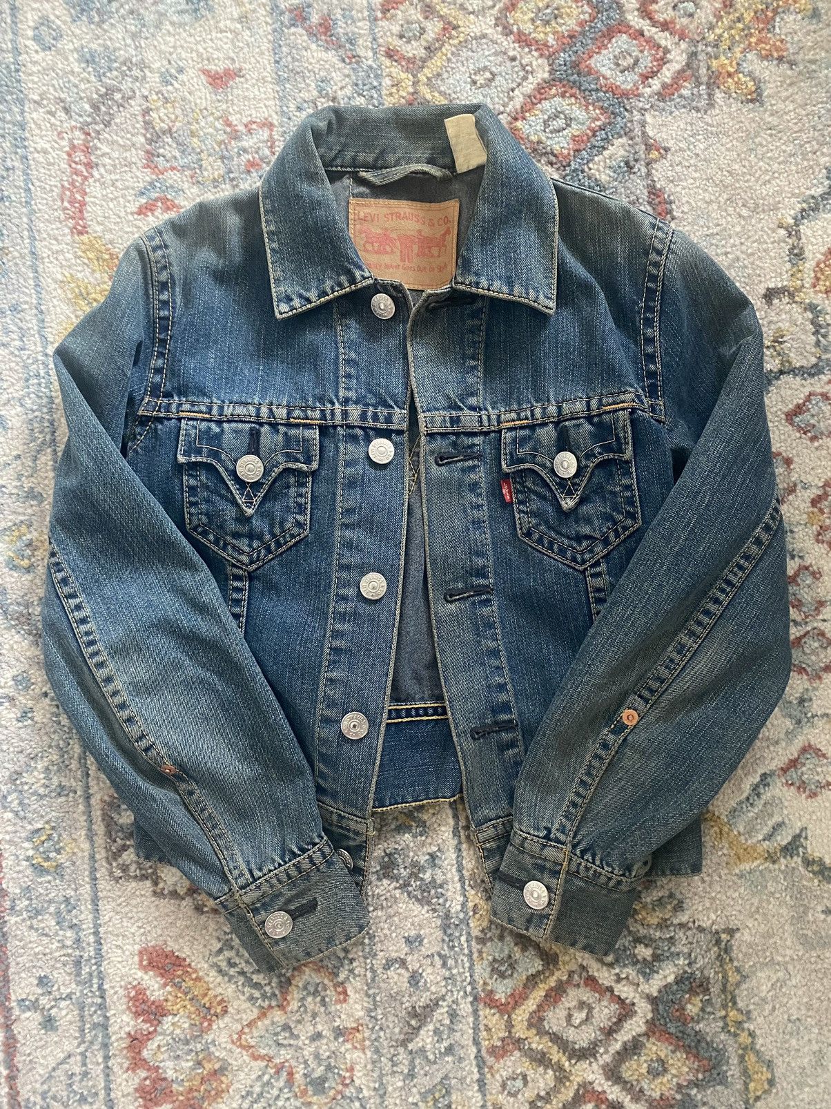 Levi's × Vintage Vintage Levi’s Denim Jacket Size M / US 6-8 / IT 42-44 - 1 Thumbnail