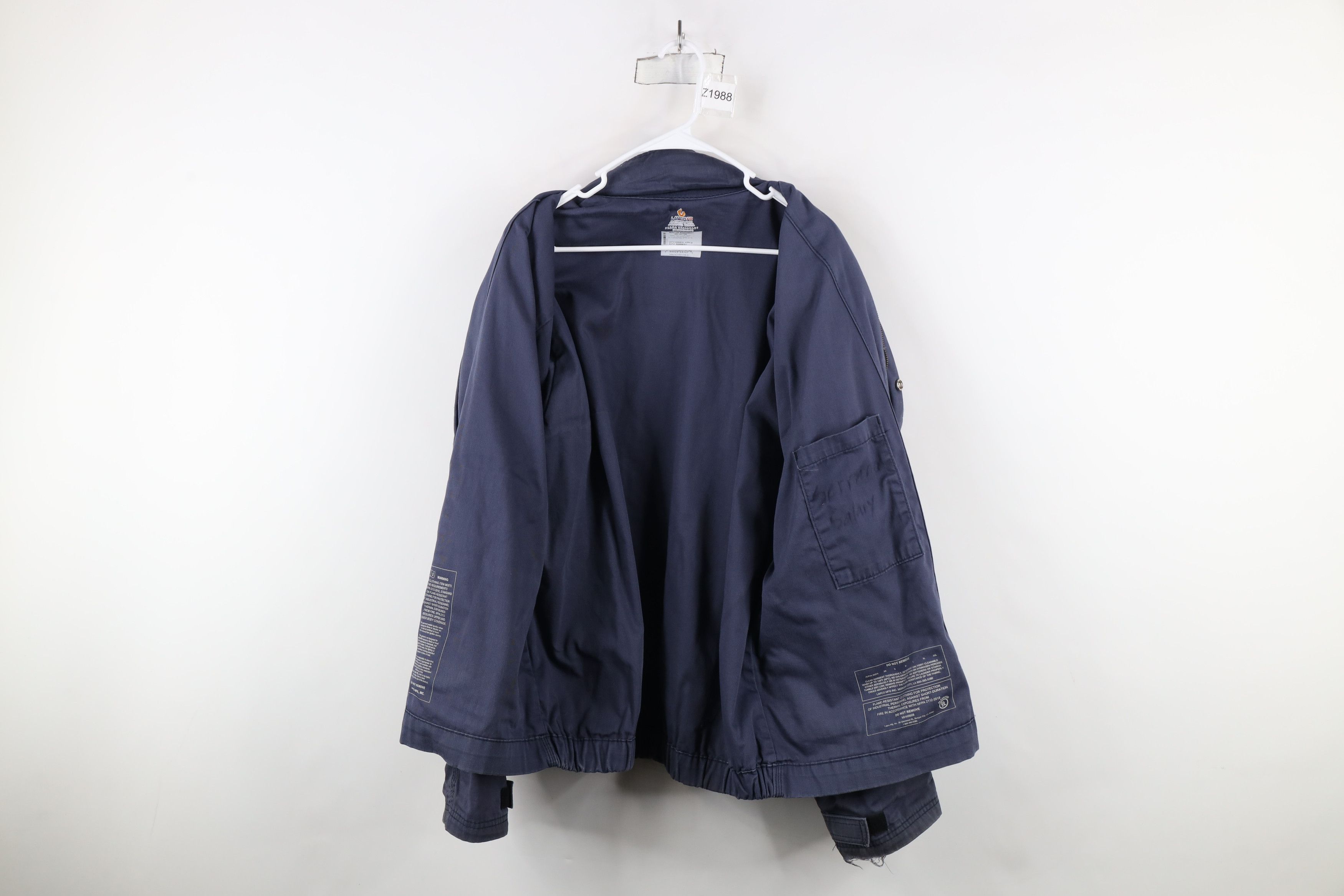 Vintage Vintage Streetwear Flame Fire Resistant ATPV 24 Work Jacket Size US XL / EU 56 / 4 - 12 Thumbnail