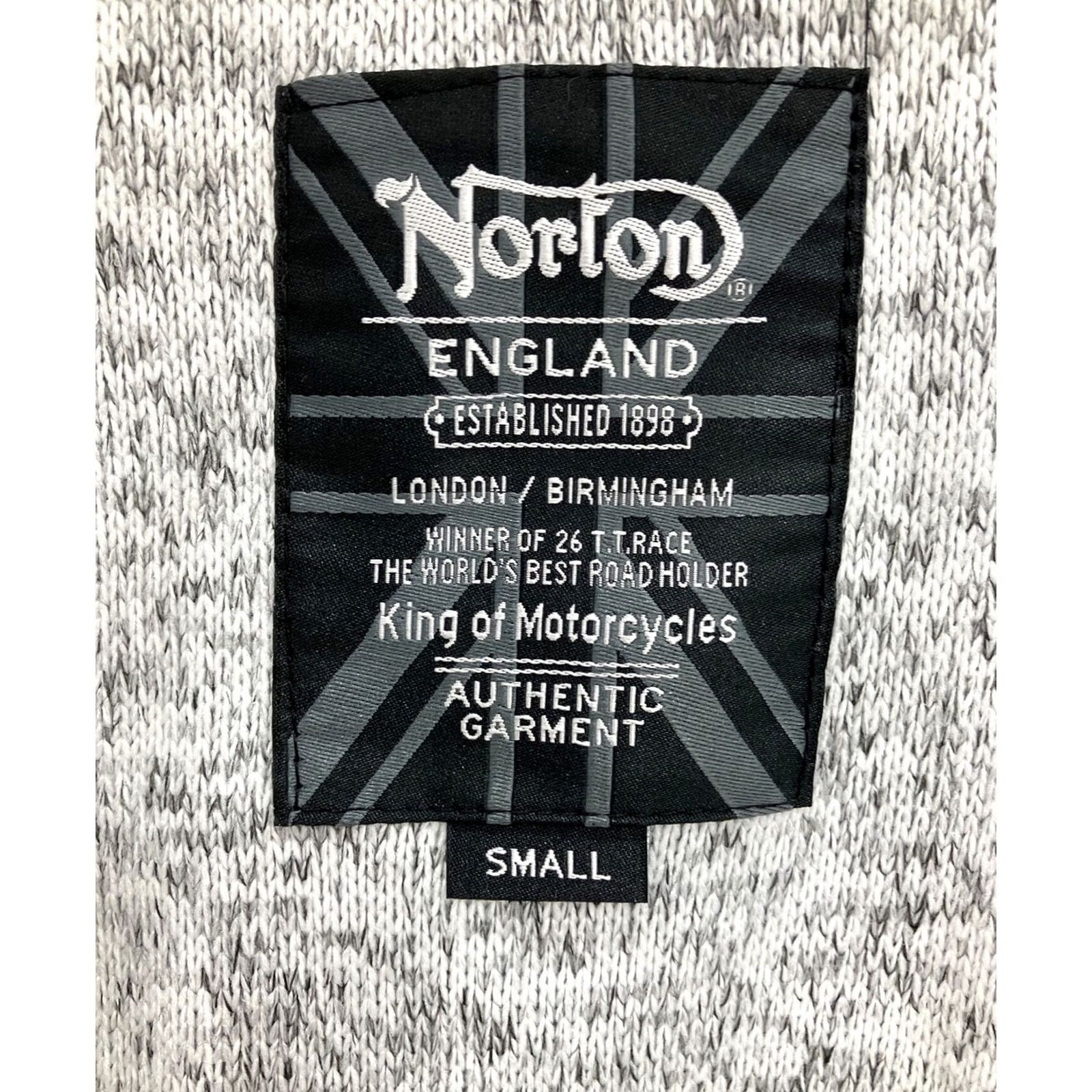 Vintage Norton Zip Jacket Gray Men SMALL Track Jacket 183N1310 Jacket Athletic Zip Size US S / EU 44-46 / 1 - 3 Thumbnail