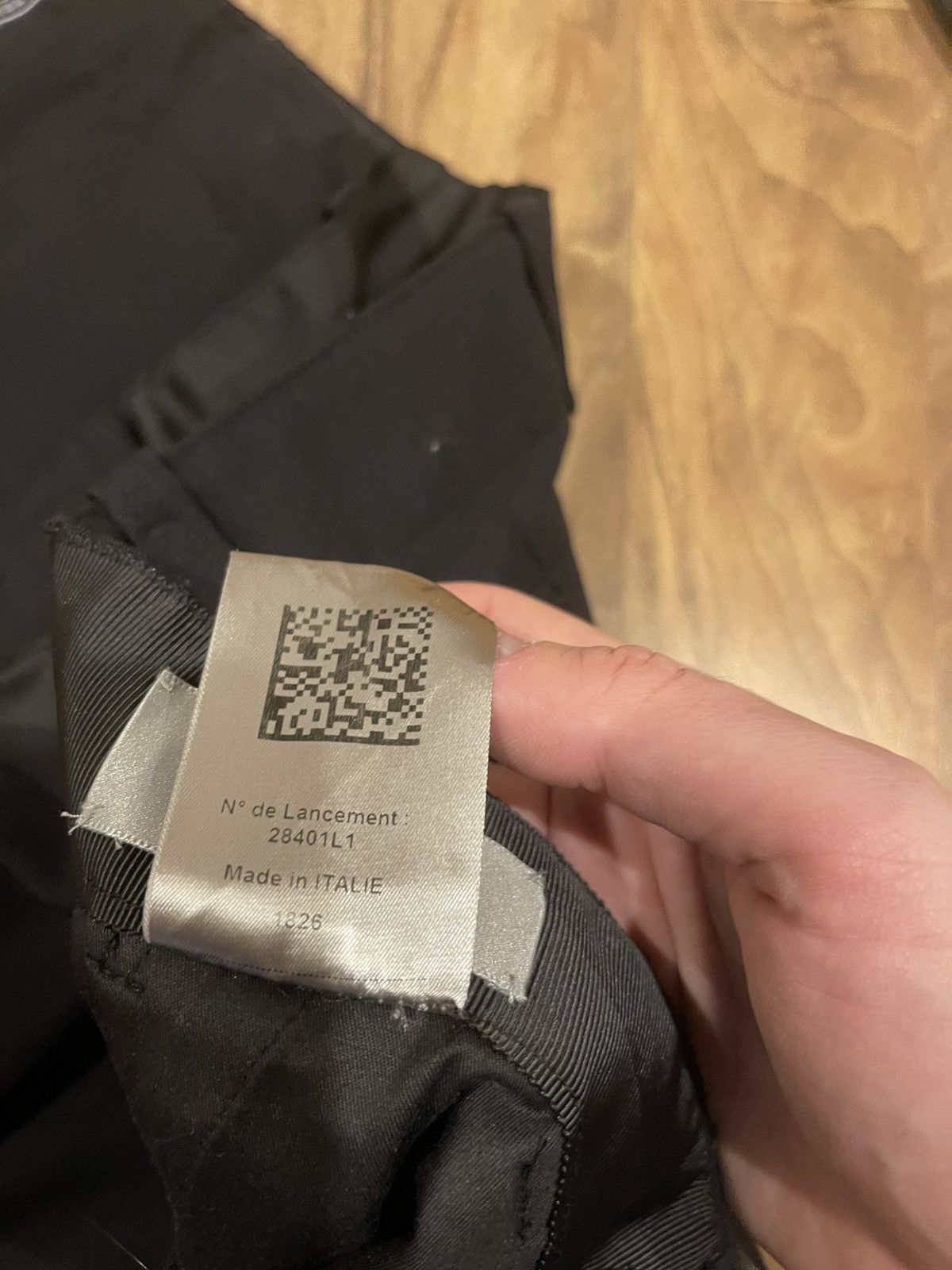 Dior 1/1 SAMPLE! Dior Homme atelier pants kva hedi slimane Size US 34 / EU 50 - 10 Thumbnail
