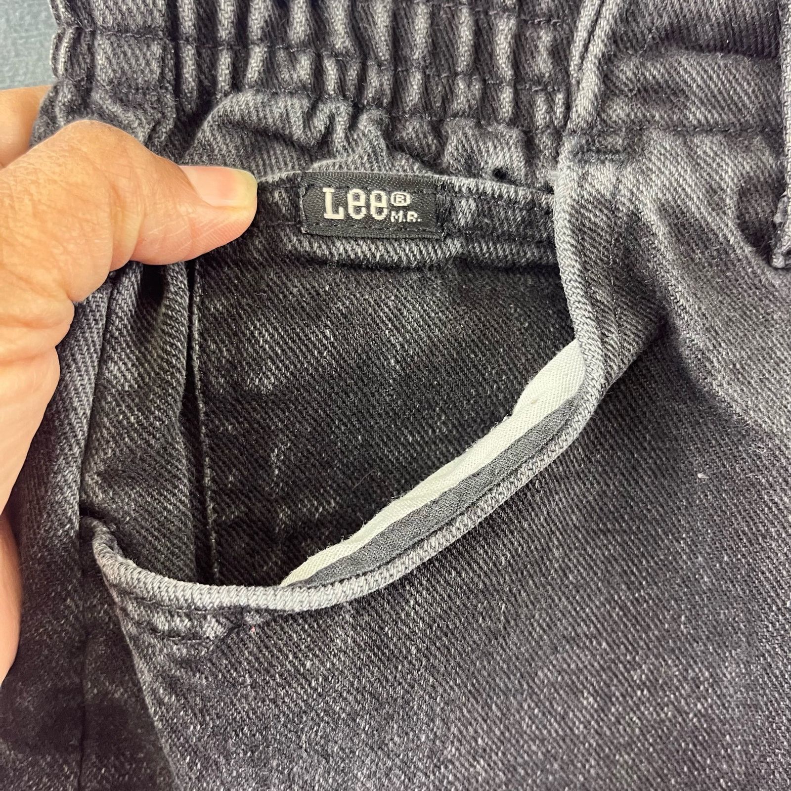 Lee Vintage Lee Stretchy Waist Tapered Jeans 12 Medium Mom 90's Size 34" / US 12 / IT 48 - 11 Thumbnail