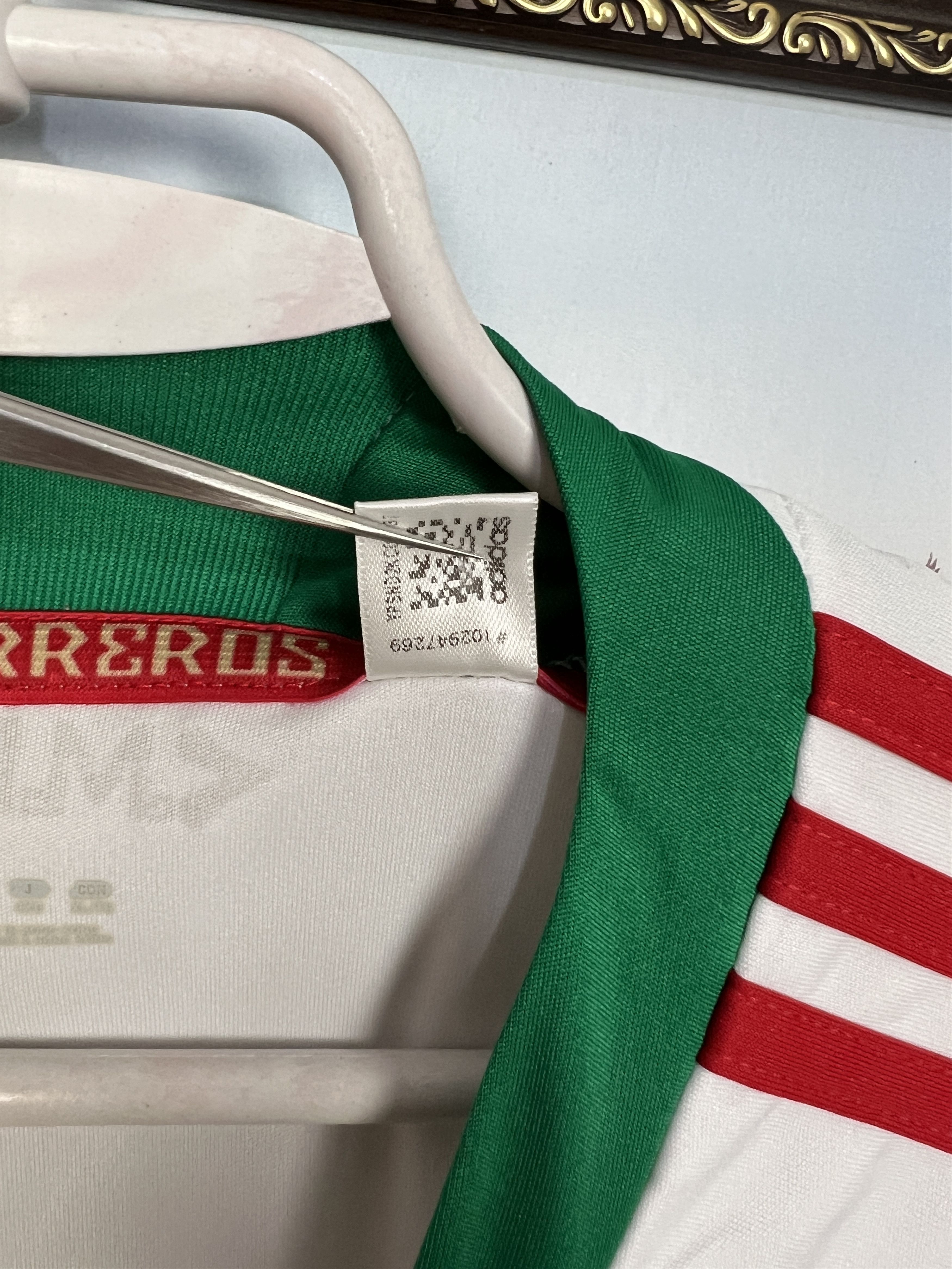Adidas Vintage Adidas Mexico Football Train Shirt Soccer White Size US XL / EU 56 / 4 - 9 Thumbnail