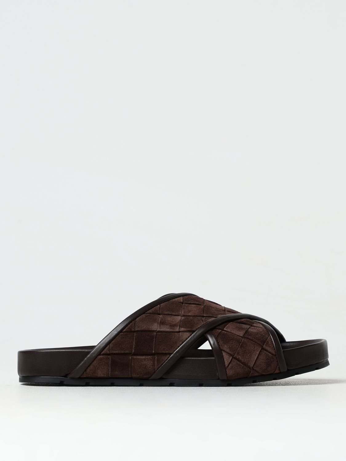 image of Bottega Veneta Sandals Men Dark (Size 9)