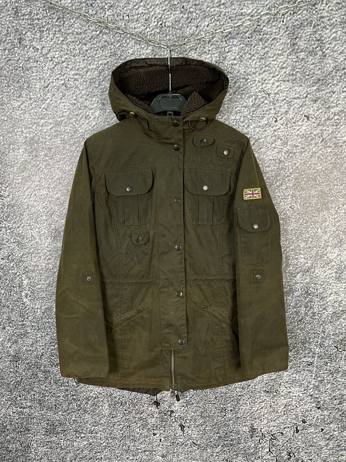 Barbour winter force parka outlet