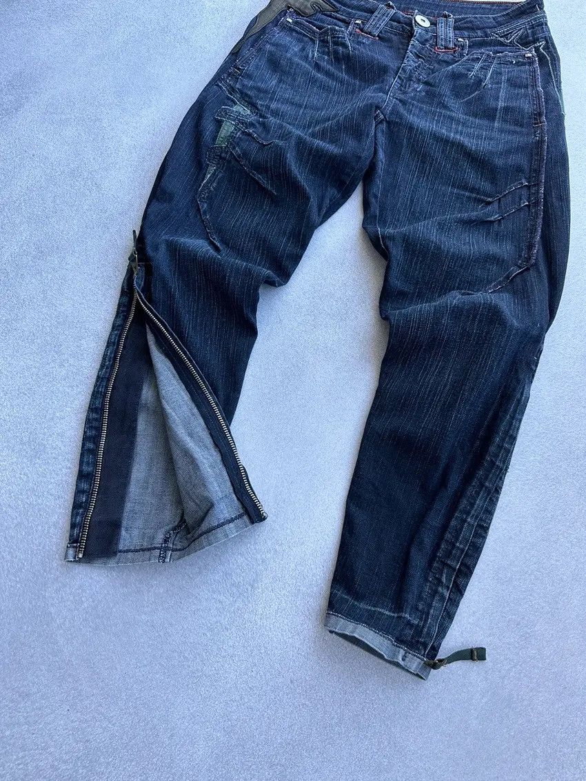 Japanese Brand × Marithe + Francois Girbaud × Vintage Vintage Marithe Francois Girbaud Italy Zipper Jeans Size US 26 / EU 42 - 9 Thumbnail