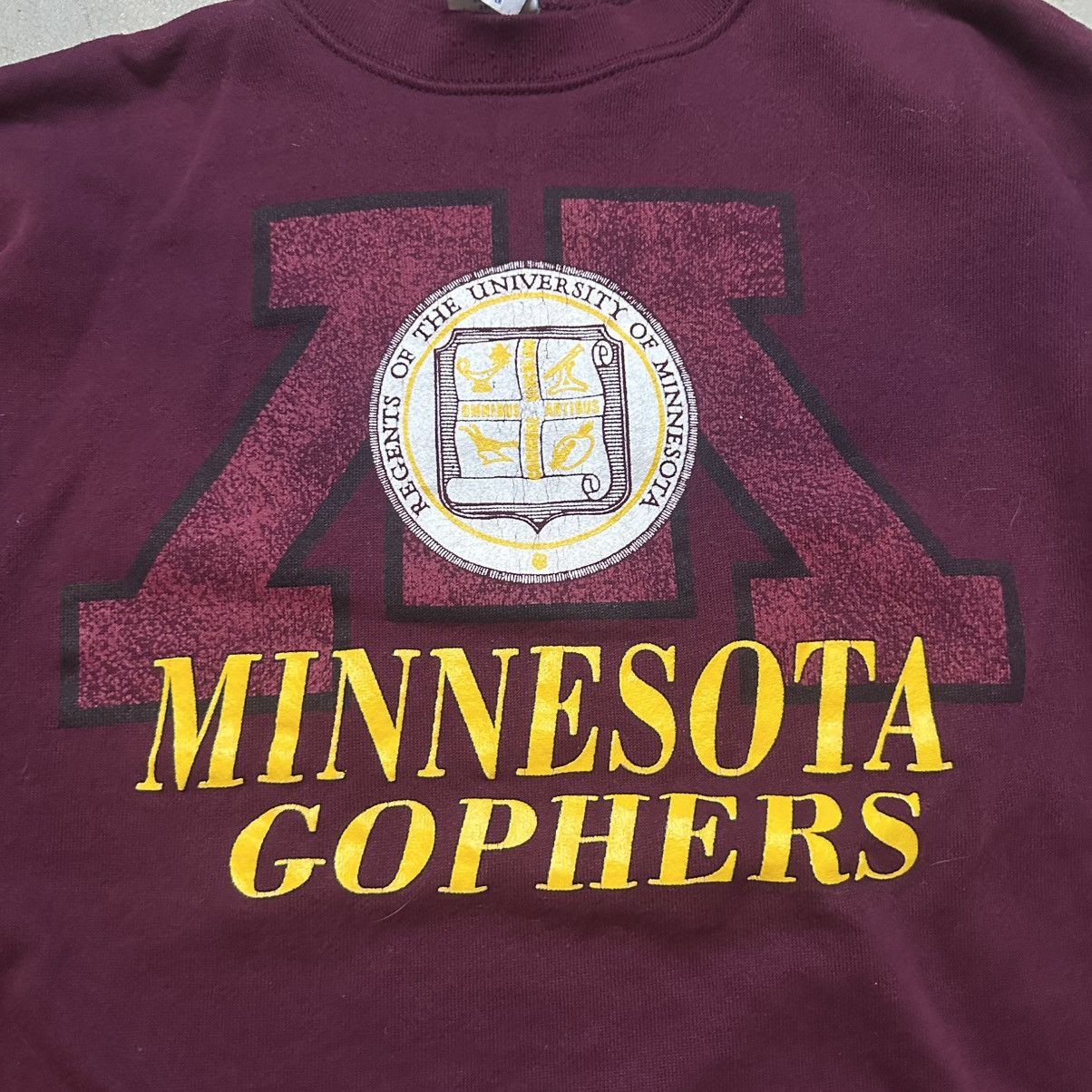 NCAA Vintage 90s University of Minnesota Gophers College Crewneck Size US XXL / EU 58 / 5 - 3 Thumbnail