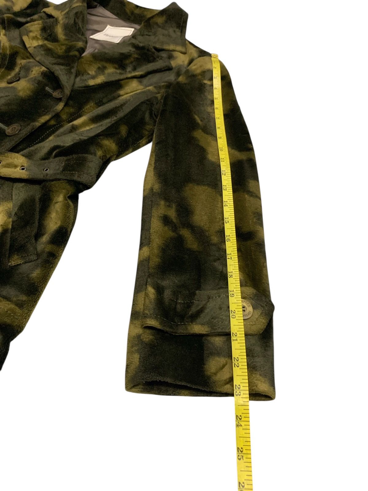 Hysteric Glamour Very Rare Vintage Hysteric Glamour Camouflage Trench Coat Size ONE SIZE - 12 Thumbnail