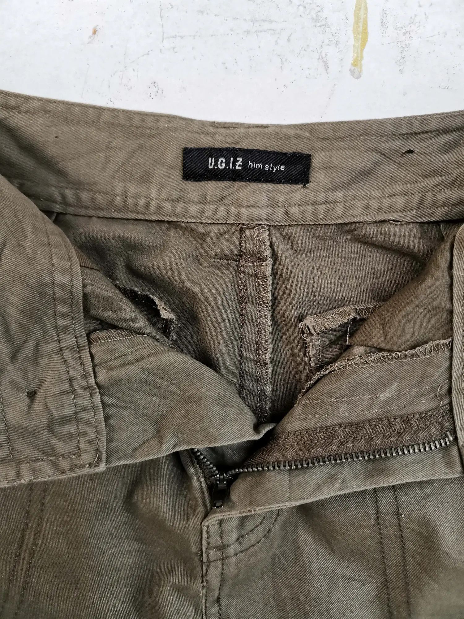 Japanese Brand Rare!!! Ugiz Jeans Tactical Cargo Multipocket Pants Size US 30 / EU 46 - 5 Thumbnail