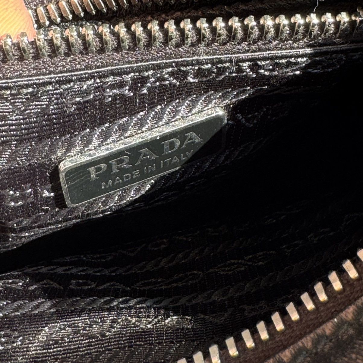 Prada Prada Raf Simons Tessuto Napa Triangle Pocket Bag in Blacj Size ONE SIZE - 4 Thumbnail