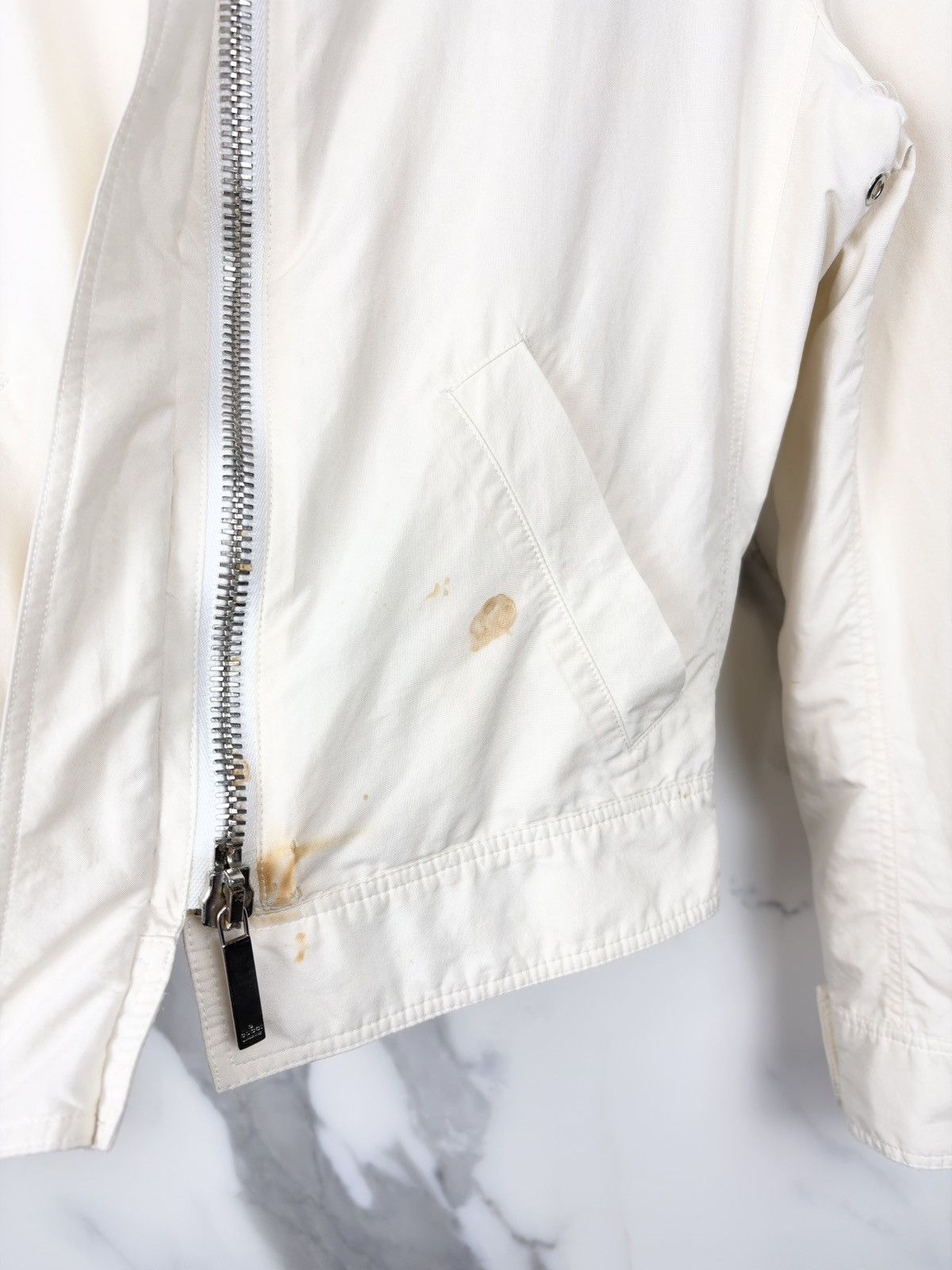 Gucci SS99 Gucci Tom Ford Vintage Buckle Double Zip Blouson Jacket Size US XXS / EU 40 - 5 Thumbnail