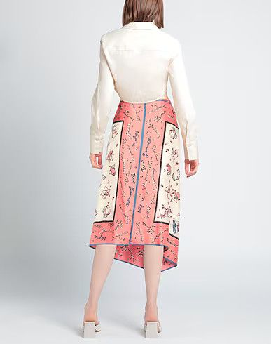 Fendi o1loc1c0824 Skirt in Salmon Pink Size 34" / US 12 / IT 48 - 3 Thumbnail