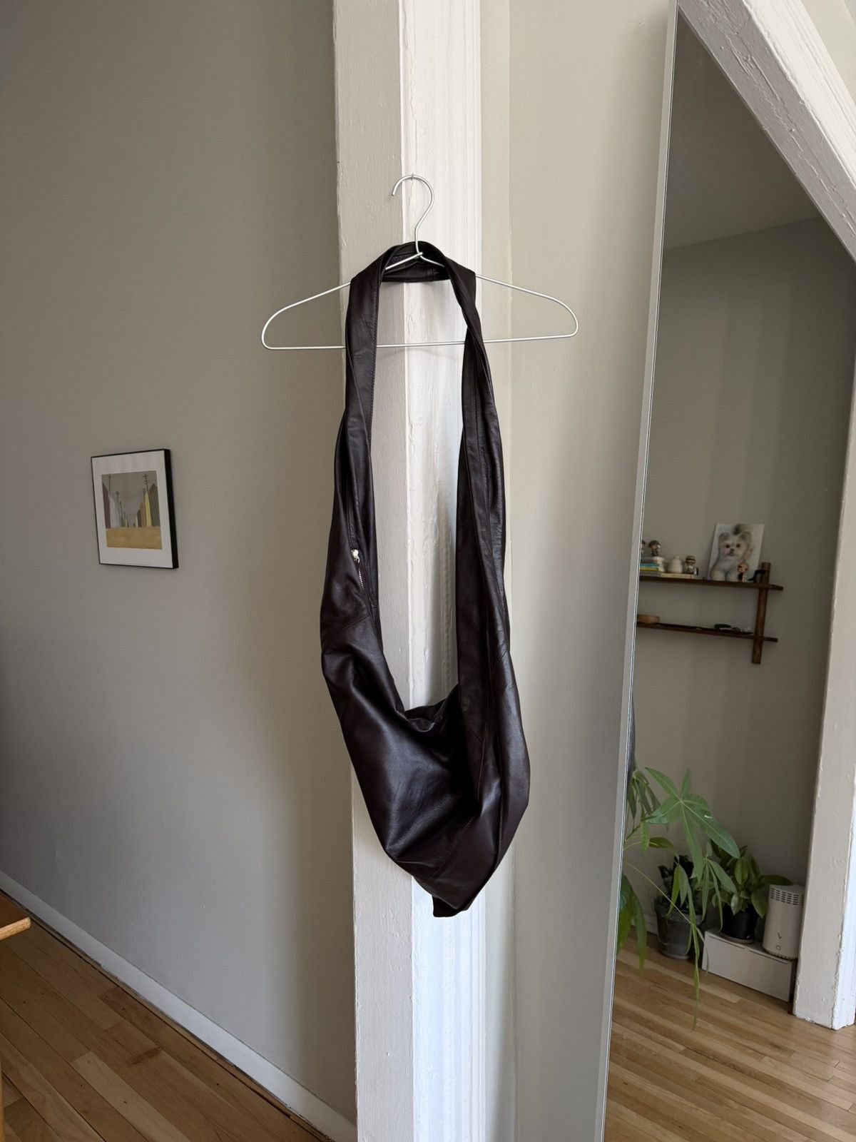 Lemaire Lemaire Scarf Bag Espresso Large Size ONE SIZE - 1 Thumbnail