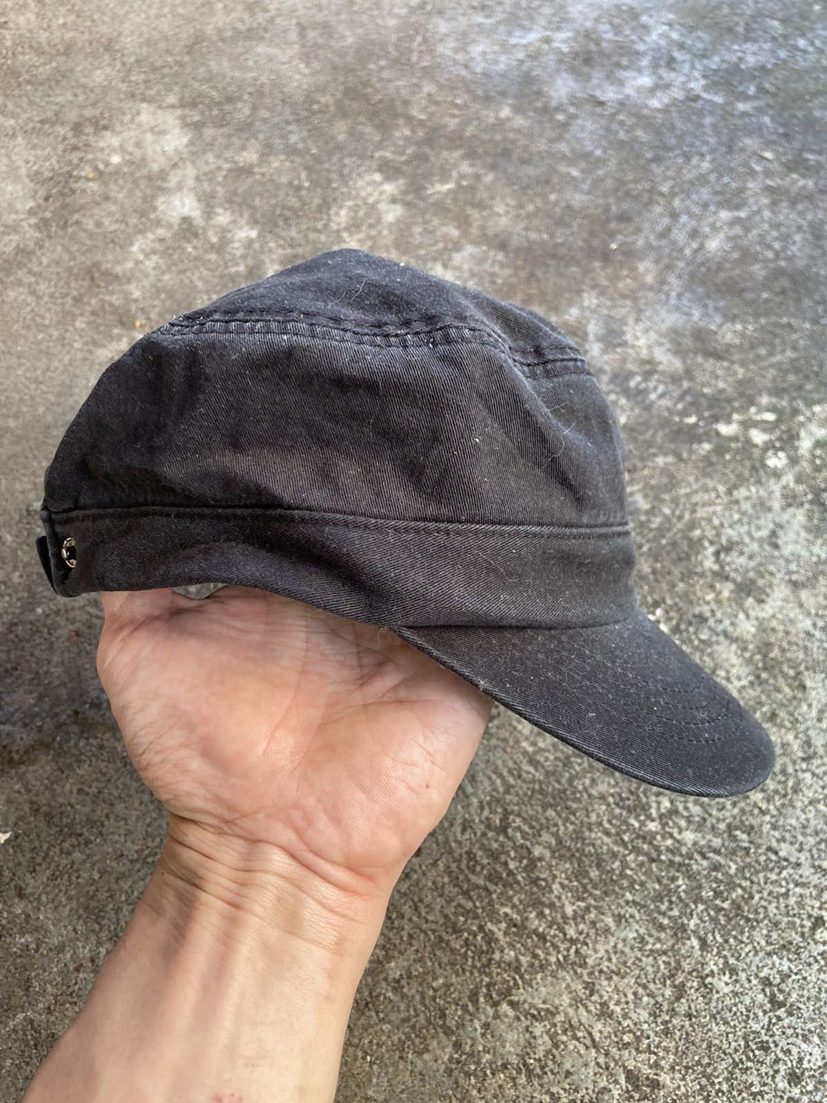 Japanese Brand CRIPES REALLITE JAPANESE PUNK SKULL COMANDO CAP Size ONE SIZE - 4 Thumbnail