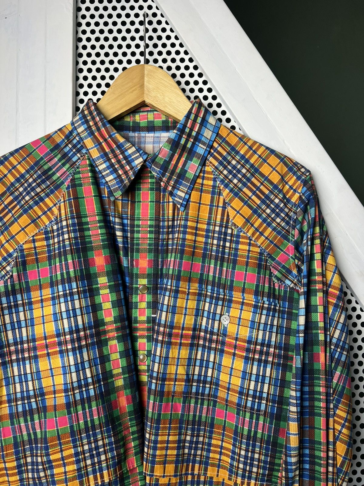 Toga Toga Pulla Broad Western Check Shirt Size US M / EU 48-50 / 2 - 4 Thumbnail