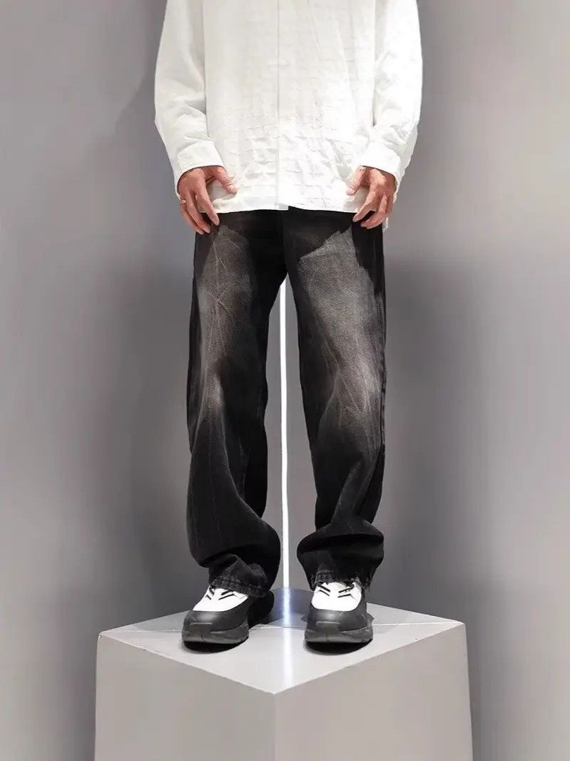 Japanese Brand × Jean Retro loose casual straight leg jeans Size US 32 / EU 48 - 4 Thumbnail