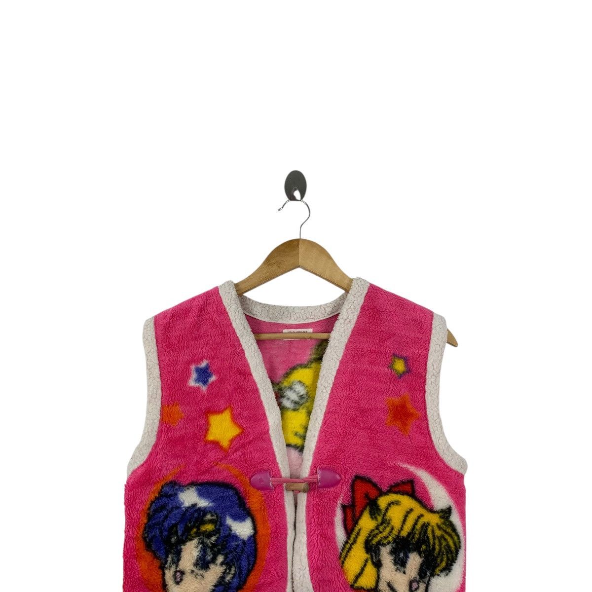 Anime Vintage ANIME SAILOR MOON Pretty Guardian Fleece Vest Jacket Size US S / EU 44-46 / 1 - 2 Thumbnail