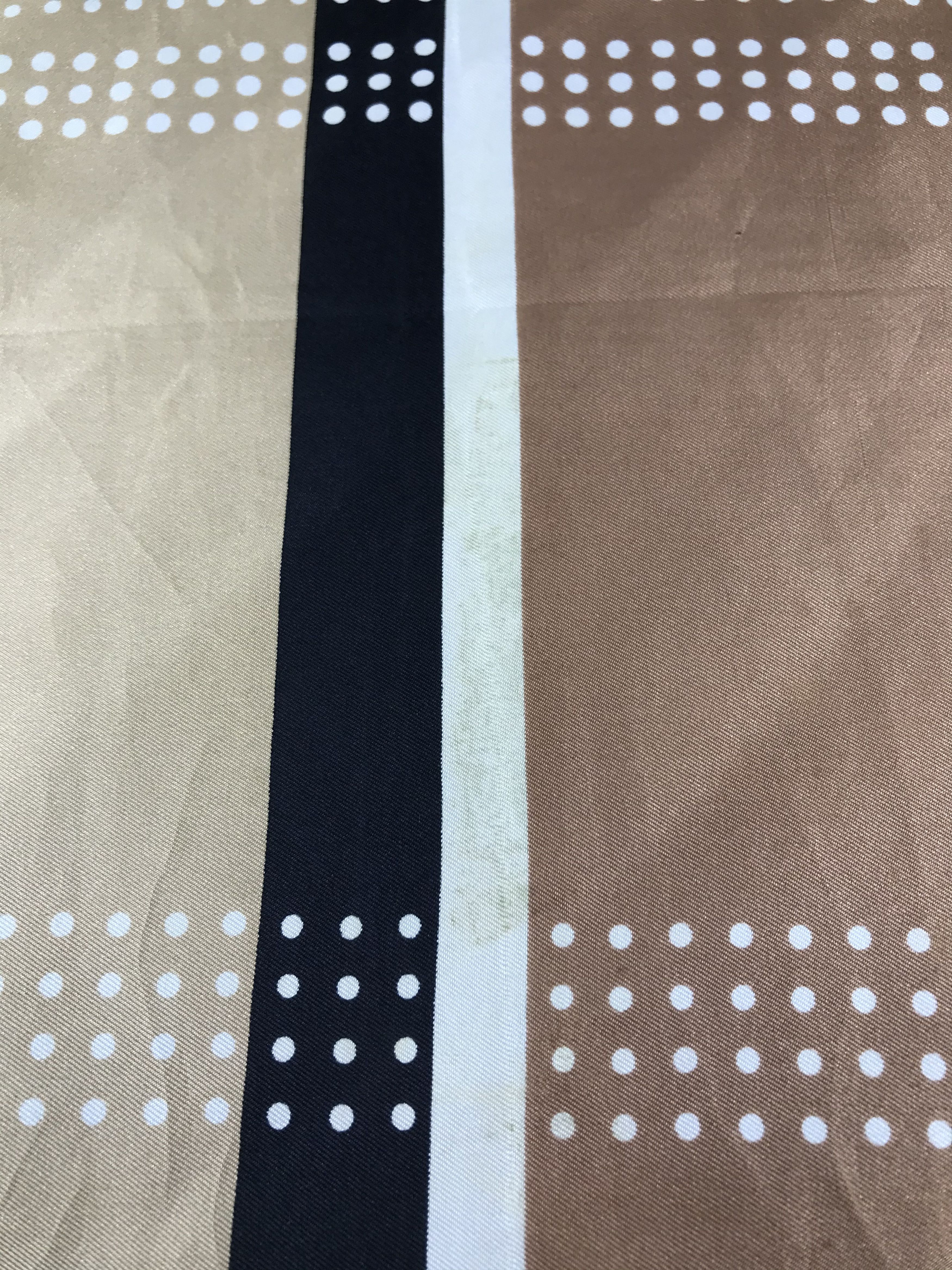Pierre Cardin Vintage Pierre Cardin Abstract Silk Scarf M02 Size ONE SIZE - 7 Thumbnail