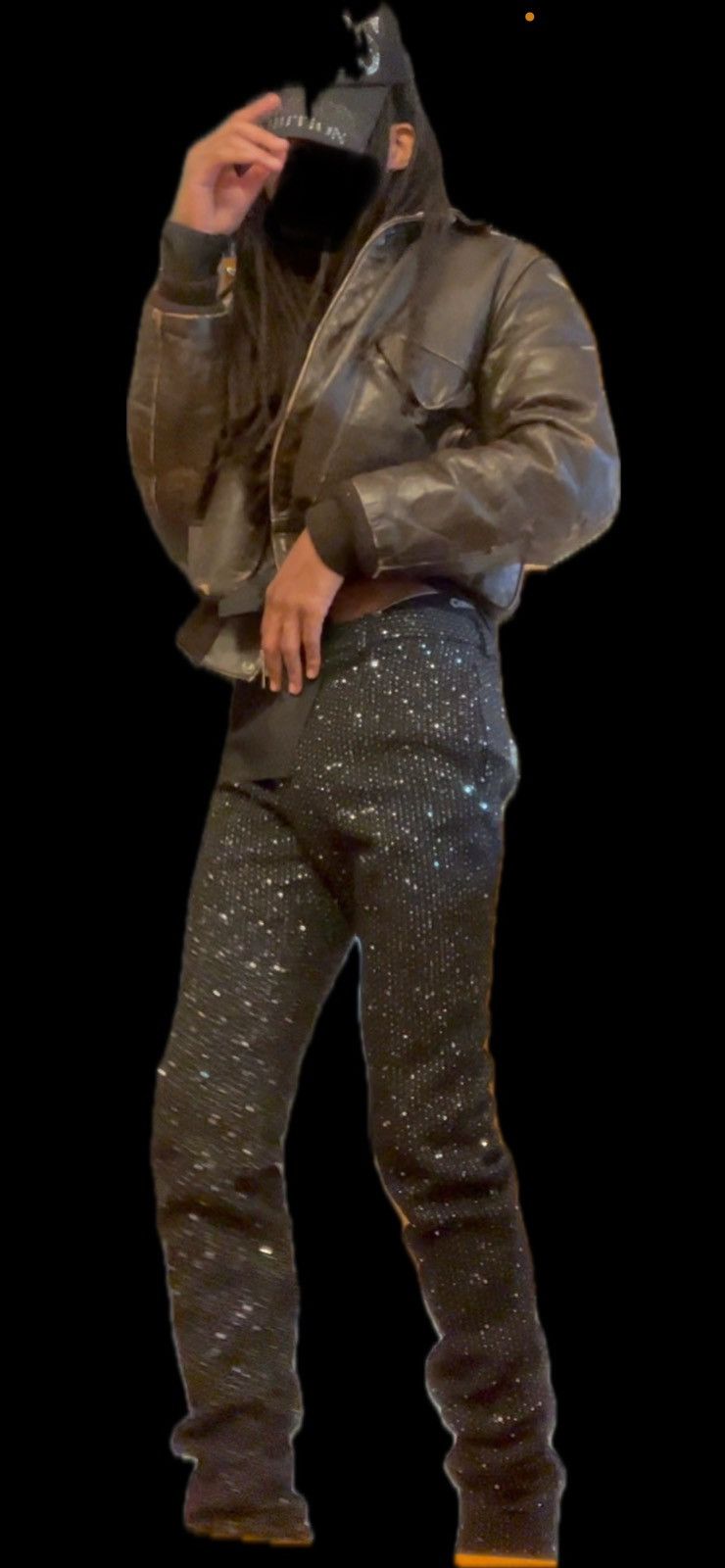 Saint Laurent Paris SS/20 Black Sequin Tweed Trousers Size US 30 / EU 46 - 7 Thumbnail