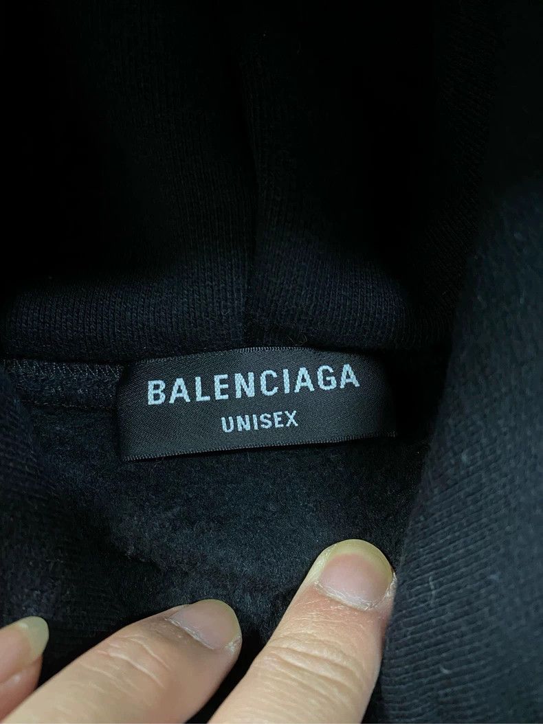 Balenciaga Balenciaga Graffiti logo long sleeve hooded sweater Size US L / EU 52-54 / 3 - 3 Thumbnail