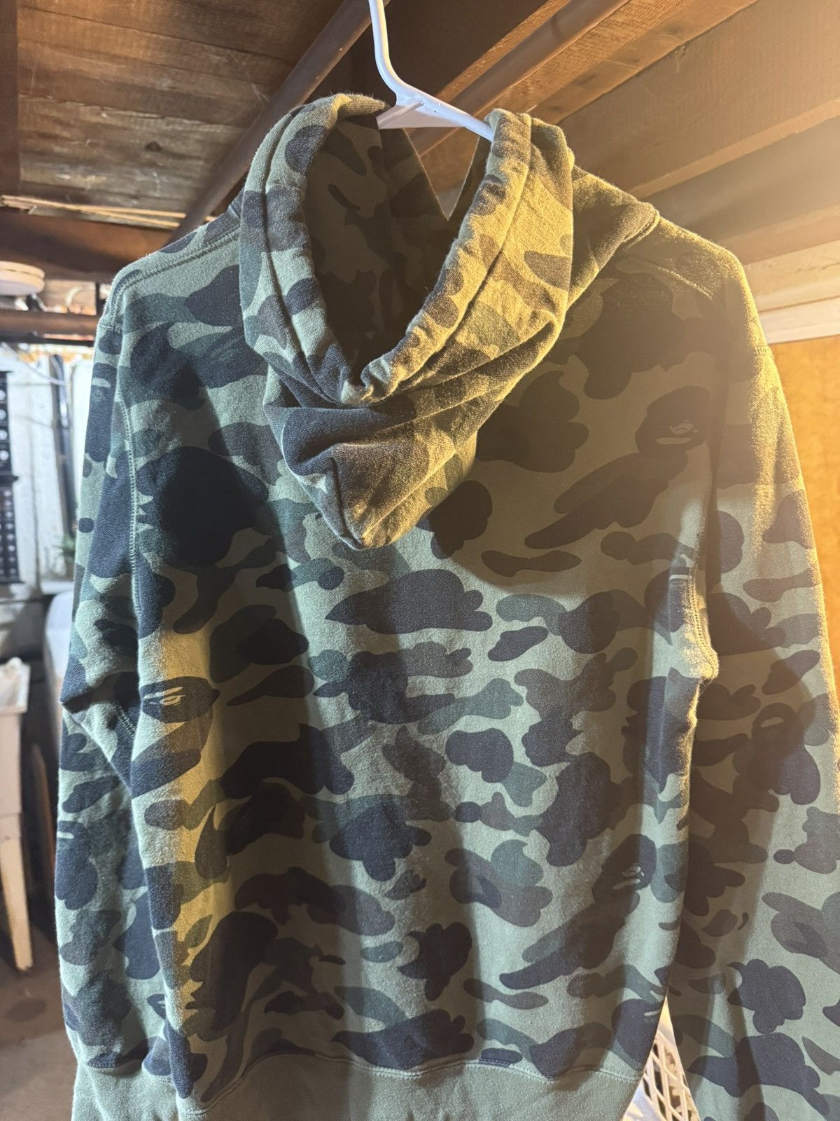 Bape 1st Camo College Pullover Hoodie Size US L / EU 52-54 / 3 - 2 Thumbnail