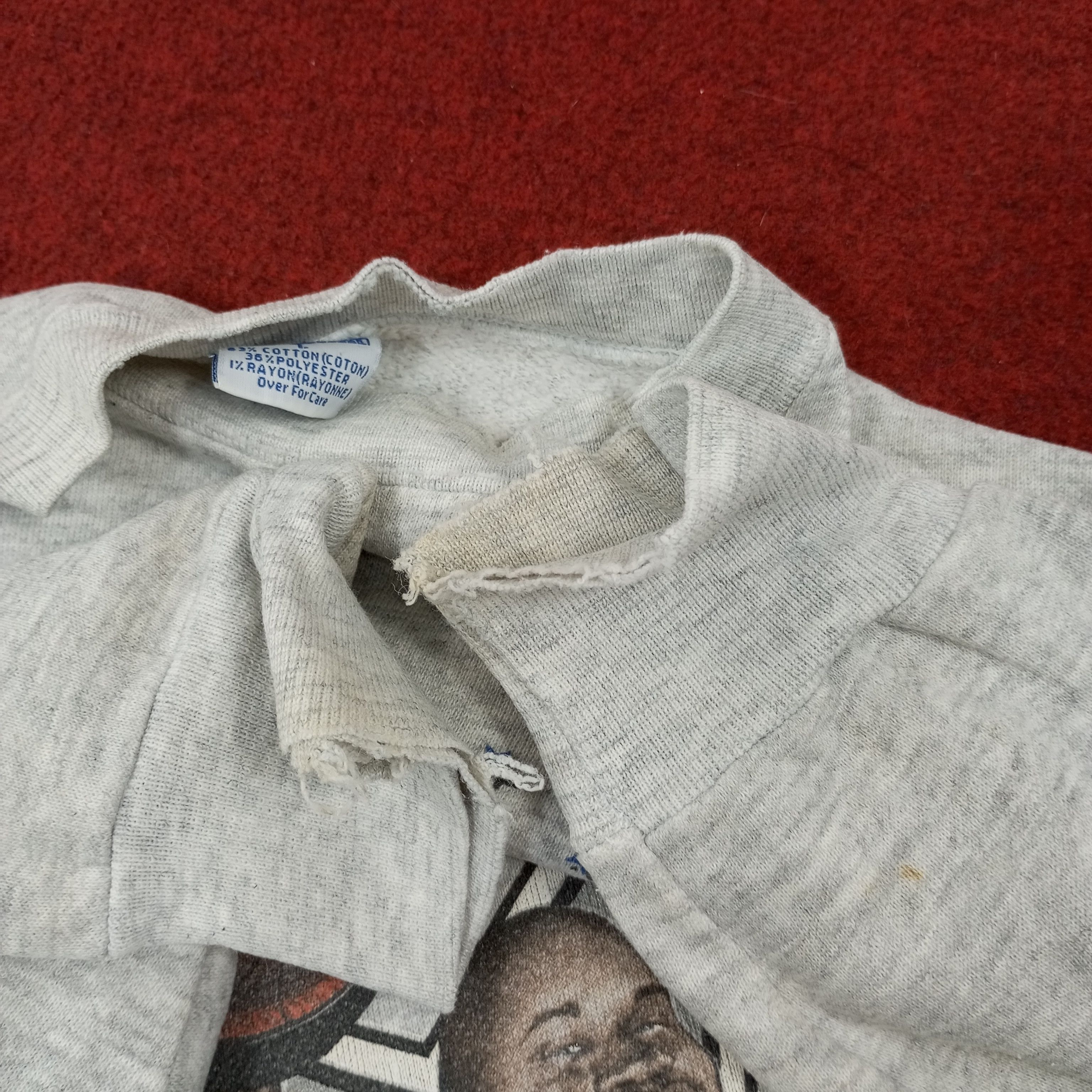 NBA × Salem Sportswear × Vintage Shaquille Orlando Magic Basketball Team Vintage Sweatshirt Size US M / EU 48-50 / 2 - 9 Thumbnail