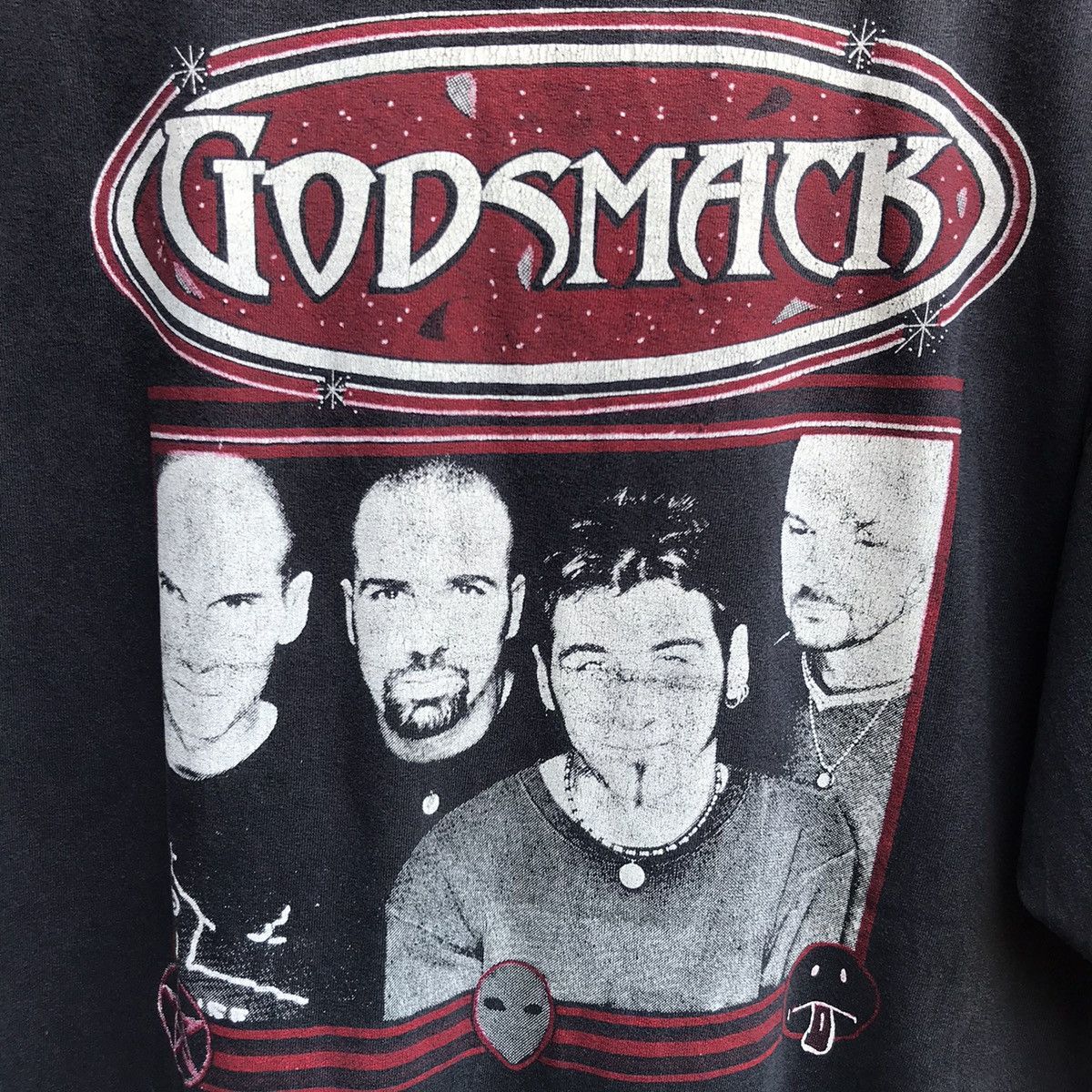 Band Tees Vintage 90s GODSMACK band tee metal Size US XL / EU 56 / 4 - 4 Thumbnail