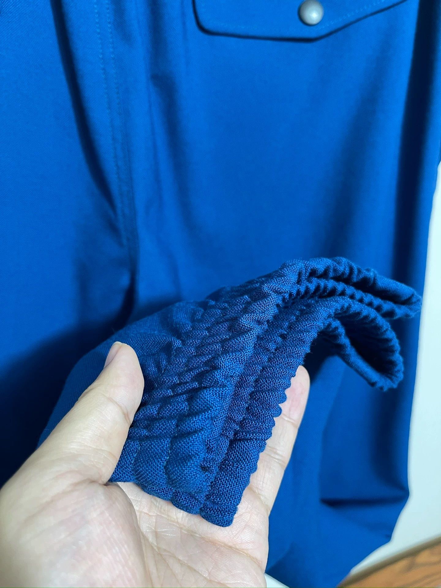 Alexander McQueen Alexander McQueen Wool Wide Peacock Blue Pants Size US 34 / EU 50 - 5 Thumbnail