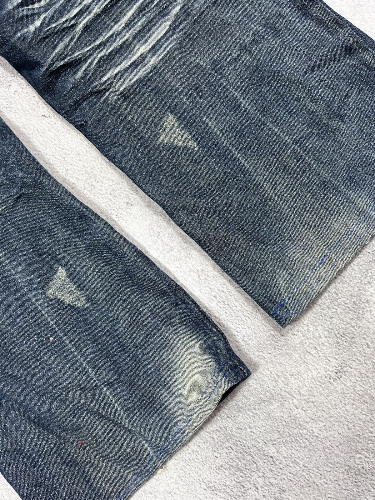 Japanese Brand × Vintage Vintage Y2K Japanese jeans faded streetwear style Size US 36 / EU 52 - 3 Thumbnail
