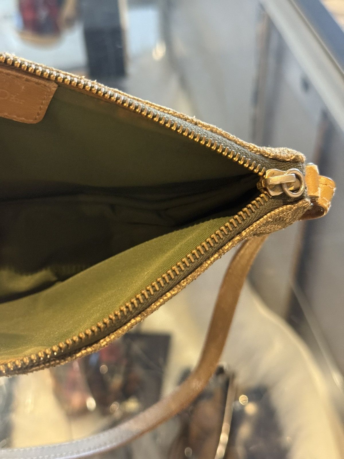 Dior Dior Green Monogram Saddle Size ONE SIZE - 14 Thumbnail