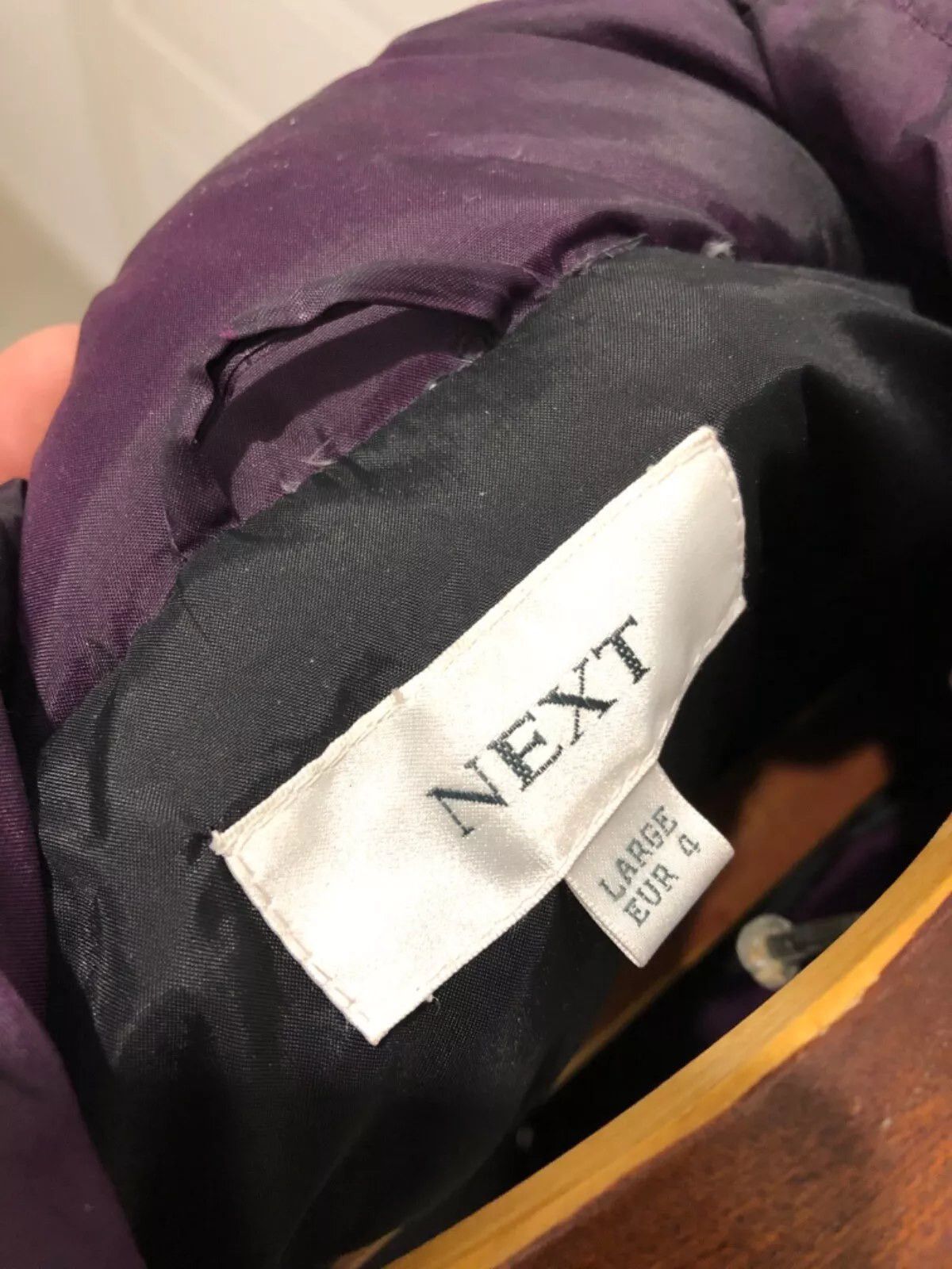 NEXT NEXT DOWN PUFFER VINTAGE JACKET WINTER COLD OVERSIZE DRILL Size US L / EU 52-54 / 3 - 7 Thumbnail